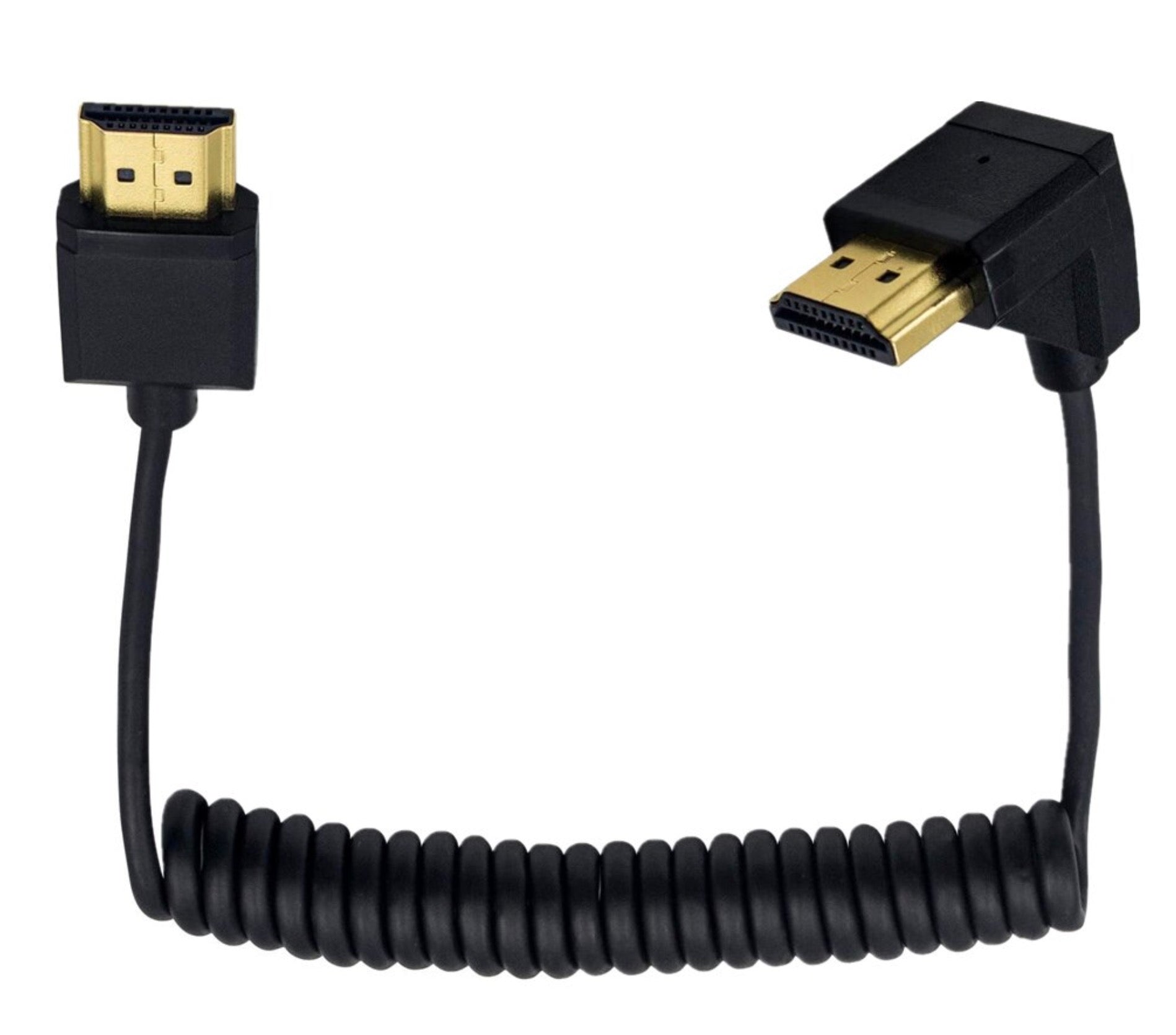 Ultra Slim HDMI Male to Male Coiled 4K Cable