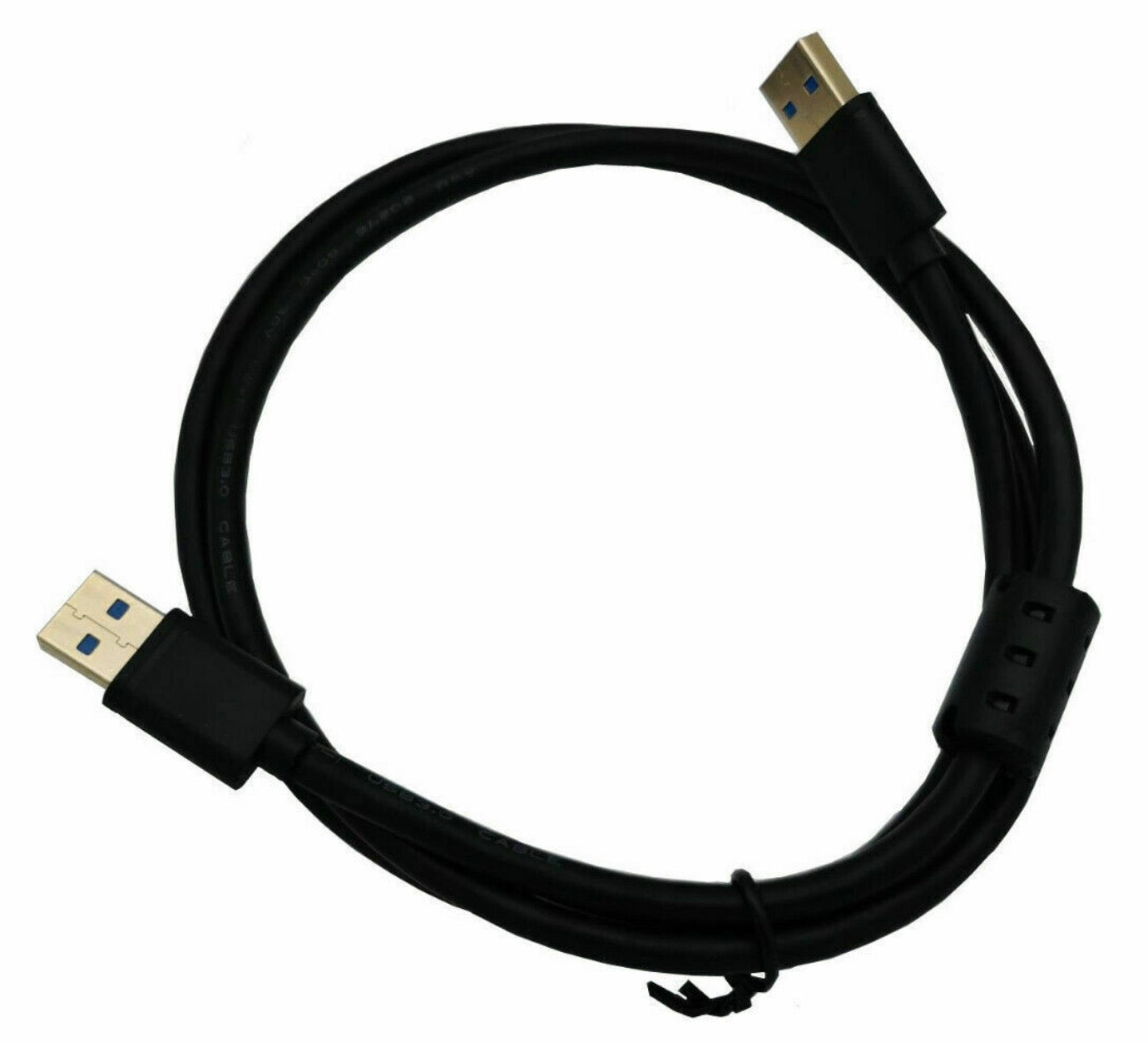 USB 3.0 Type A Male to Male Data Sync Cable - Gold Plated