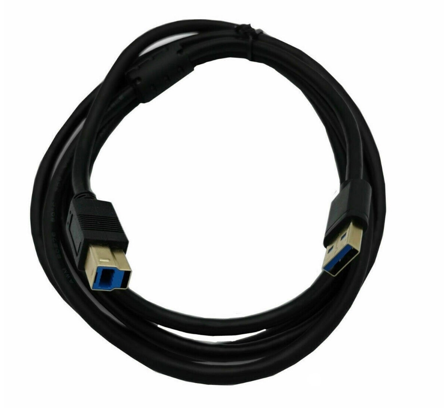 USB 3.0 A Male to B Male Cable For Scanners, Printers, Hard Drives