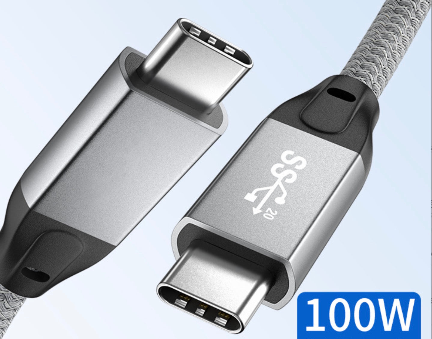 USB-C 3.1 Gen 2 Type C PD 100W Cable with E-Marker Chip