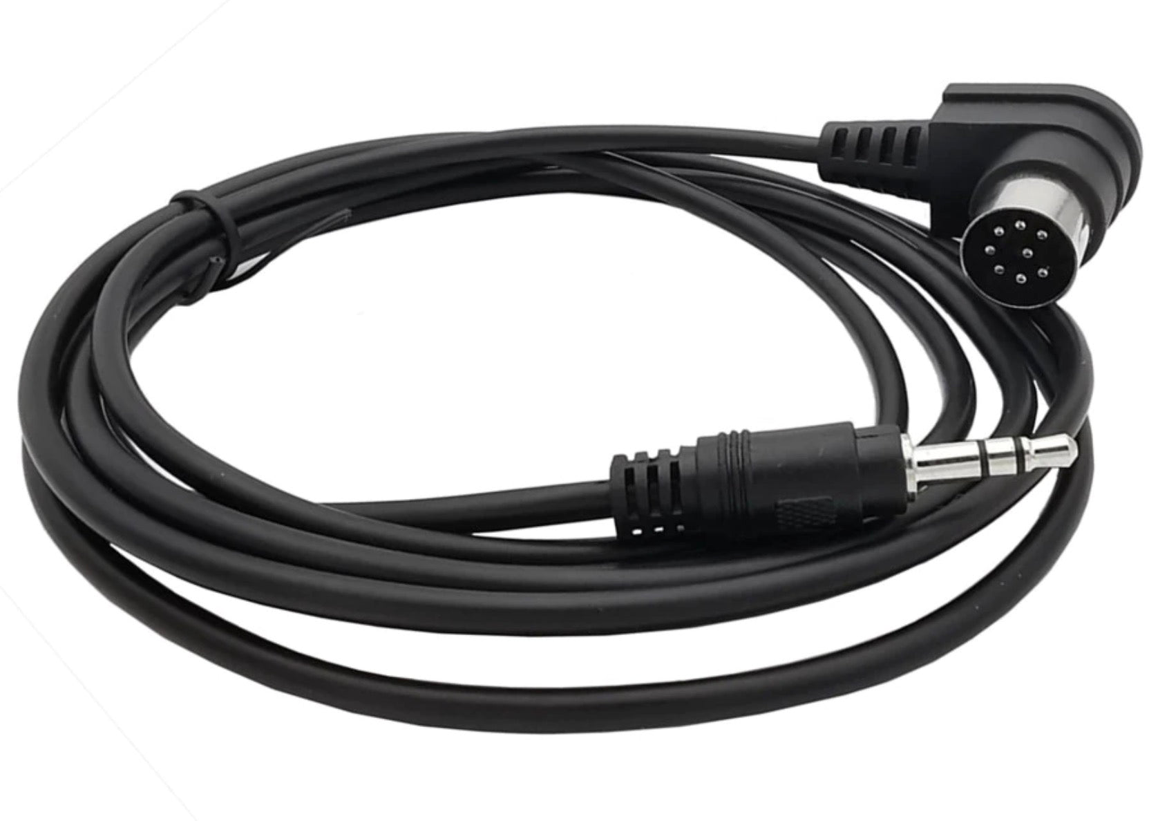 3.5mm Mini Jack AUX 8-Pin M-BUS Audio Input Adapter Cable 1.8m
