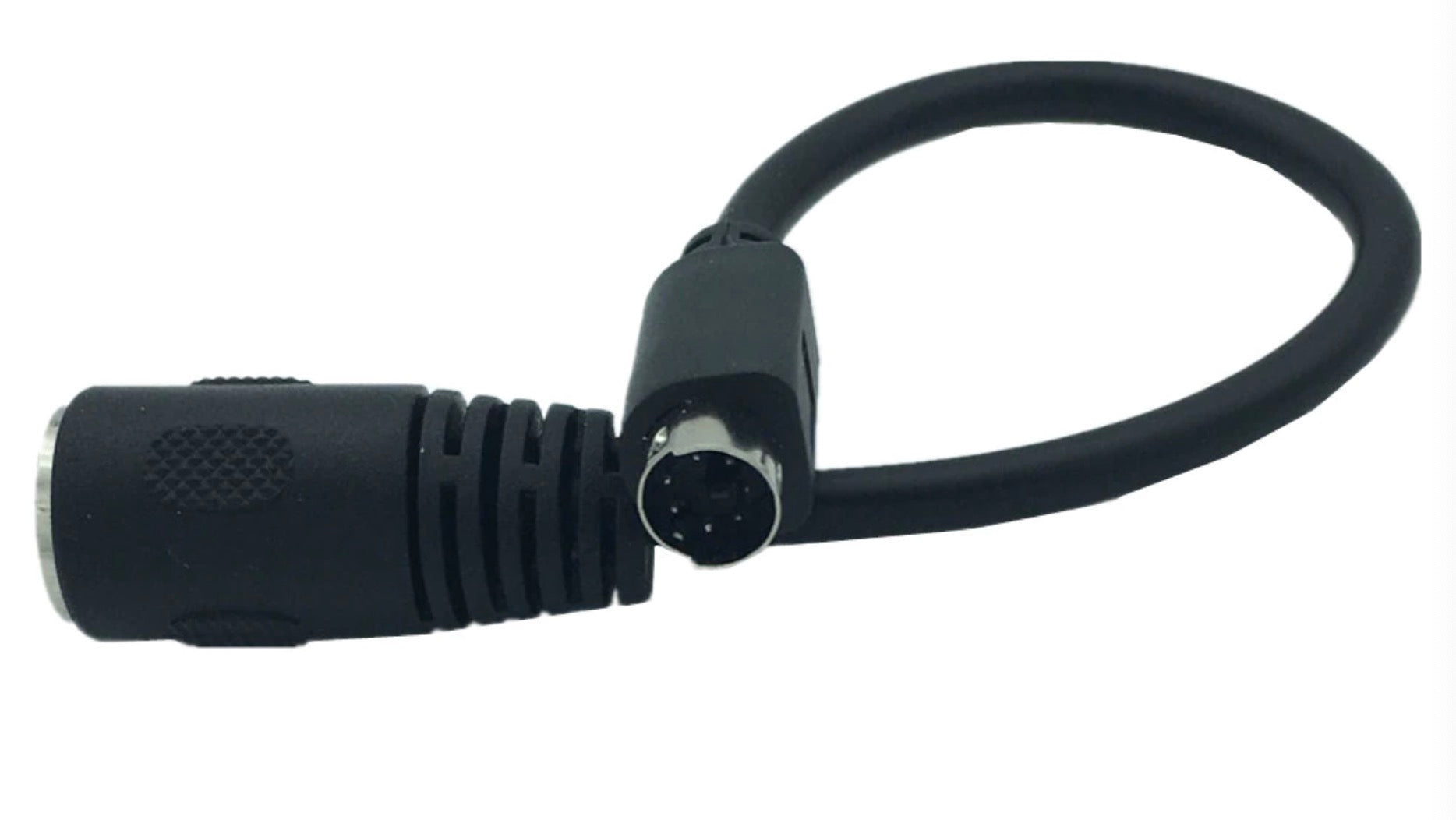 6-pin Mini Din PS2 Male Plug to 5-pin Din Female Keyboard Adapter Converter Cable