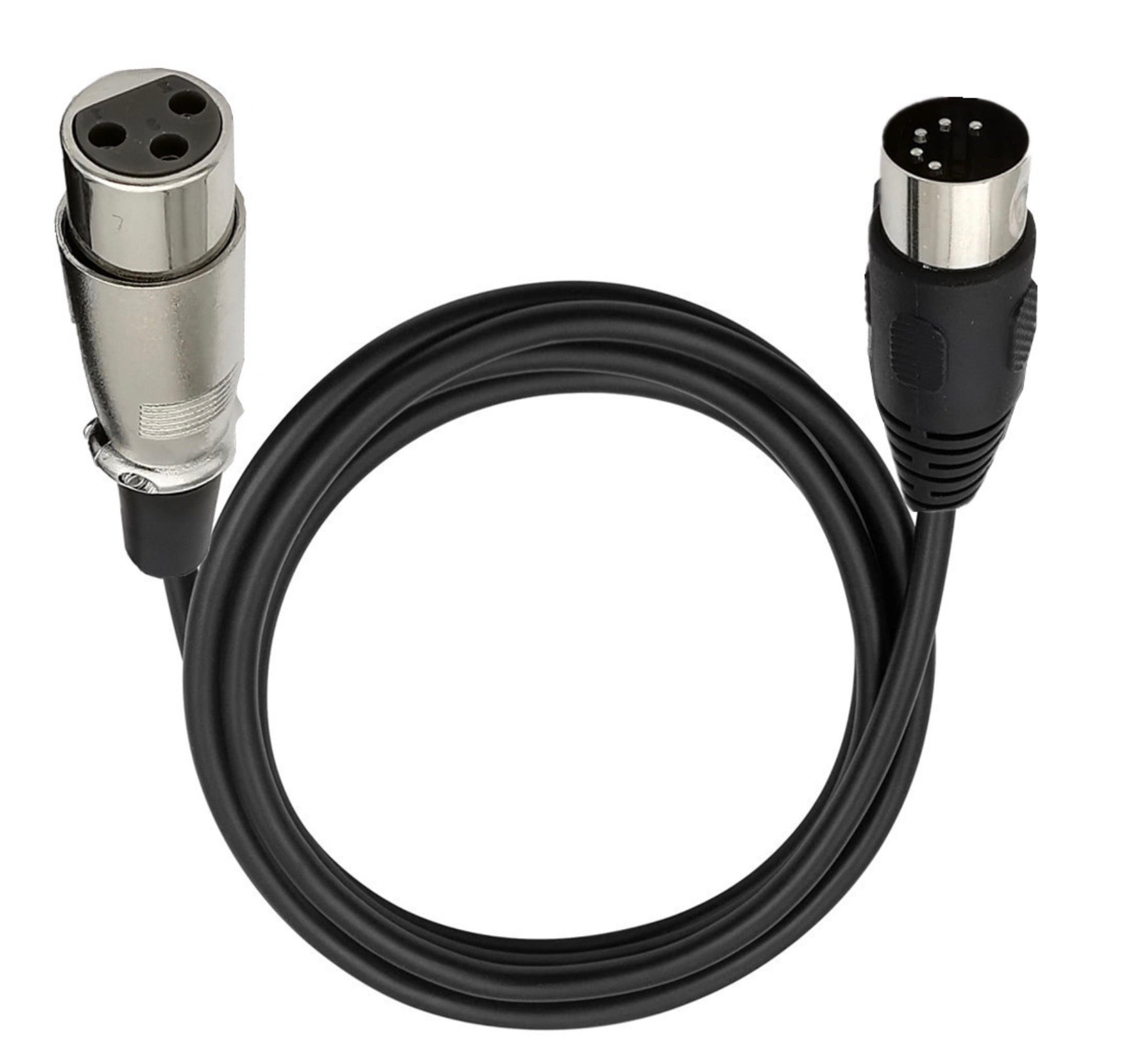 5-pin Din to XLR 3-pin Female Audio Cable for Music Instruments