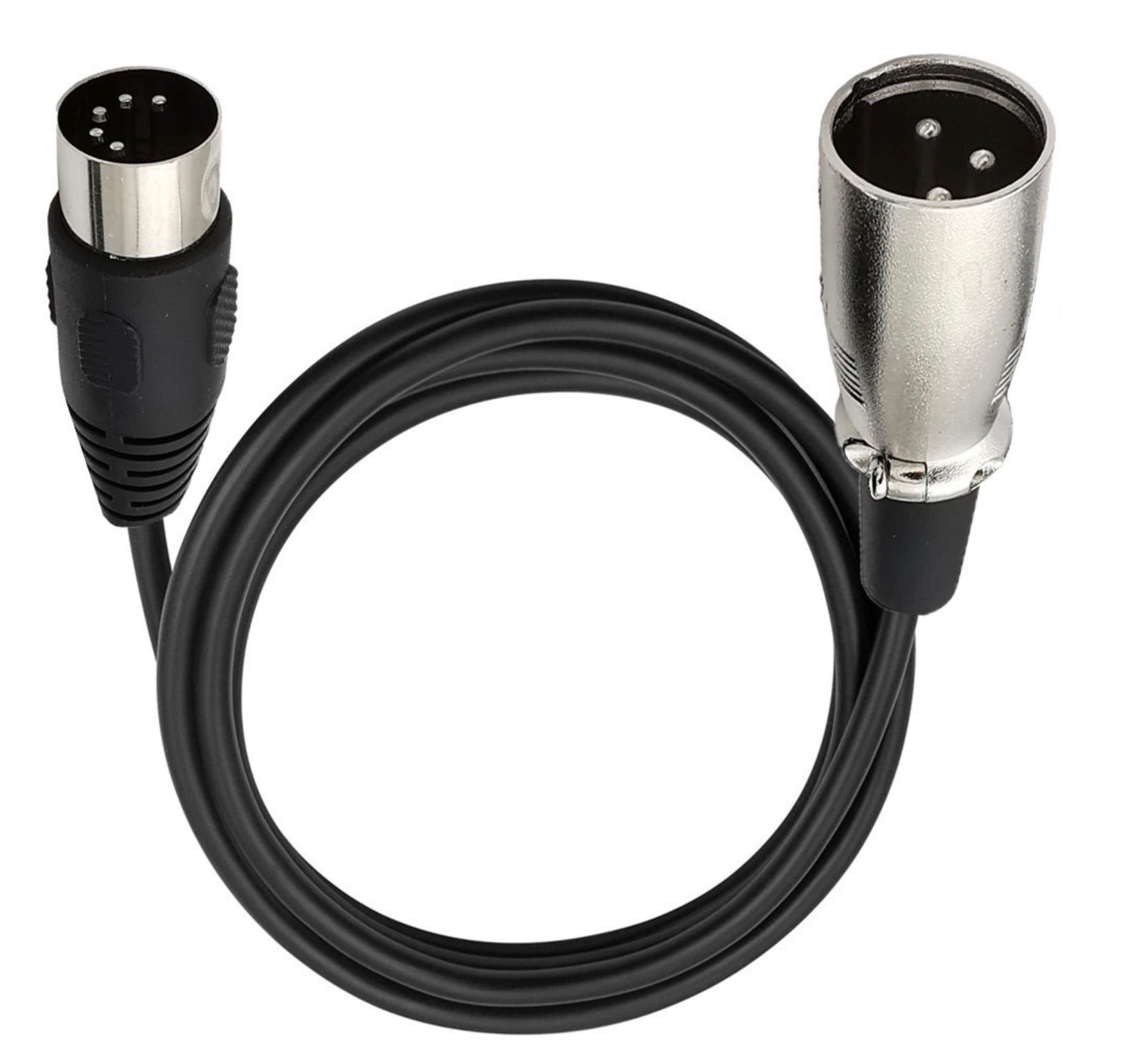 5-Pin Din Male to XLR 3 Pin Male Audio Cable for Musical Instruments