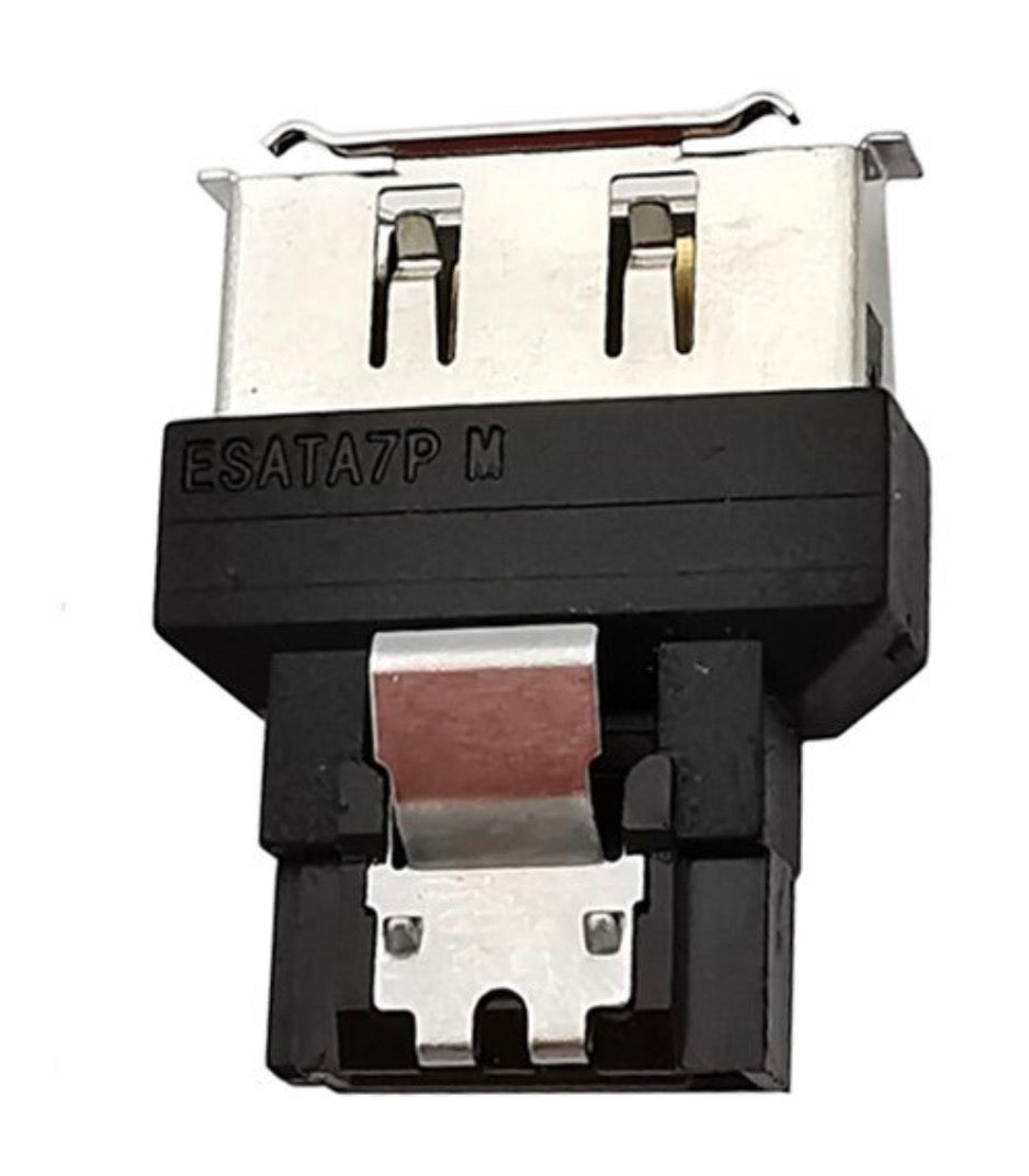 e-SATA Male to SATA Female Adapter with Locking Latch
