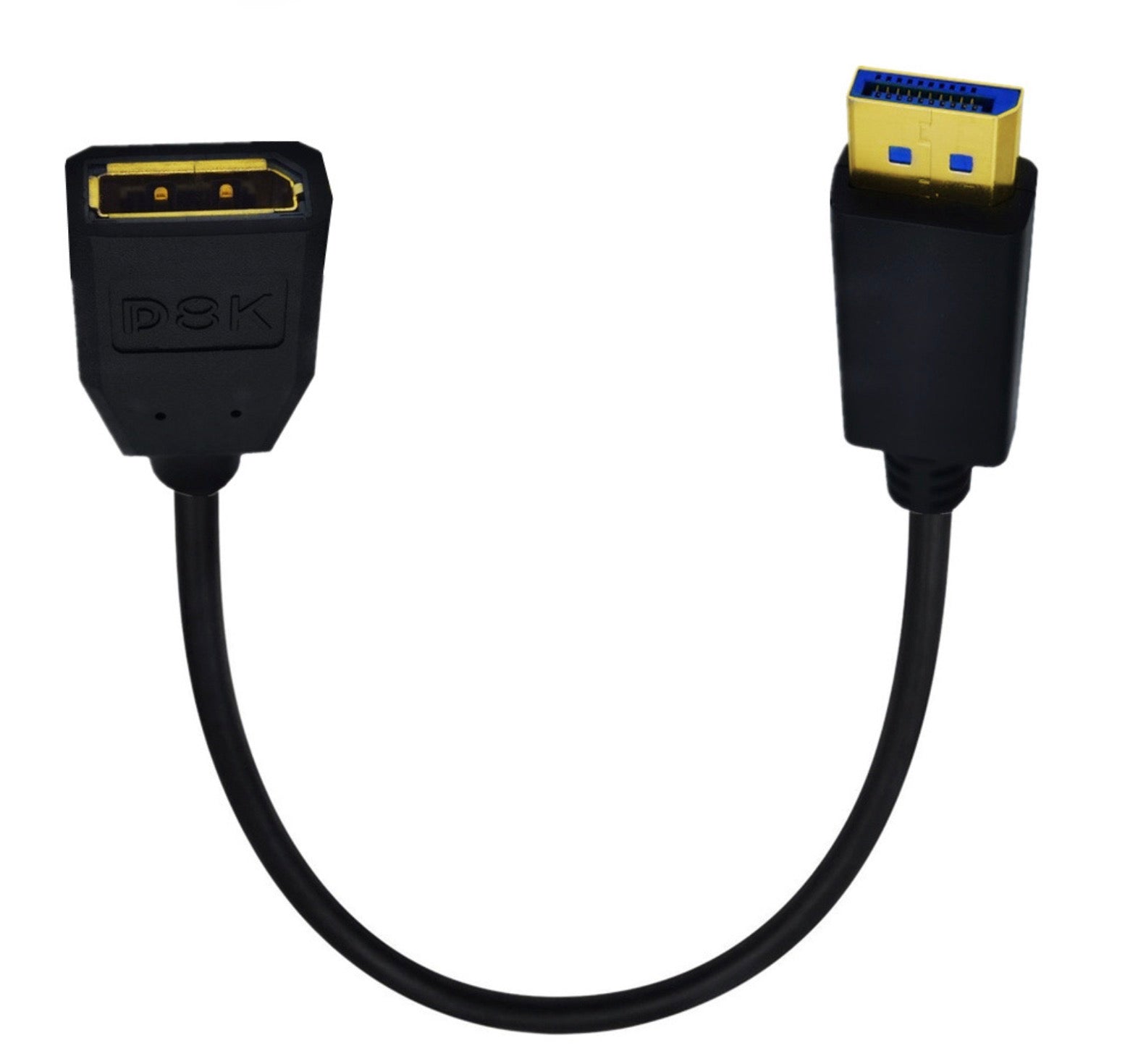 8K DisplayPort 1.4 Male to Female Extension Cable HDR 8K@60Hz / 4K@144Hz