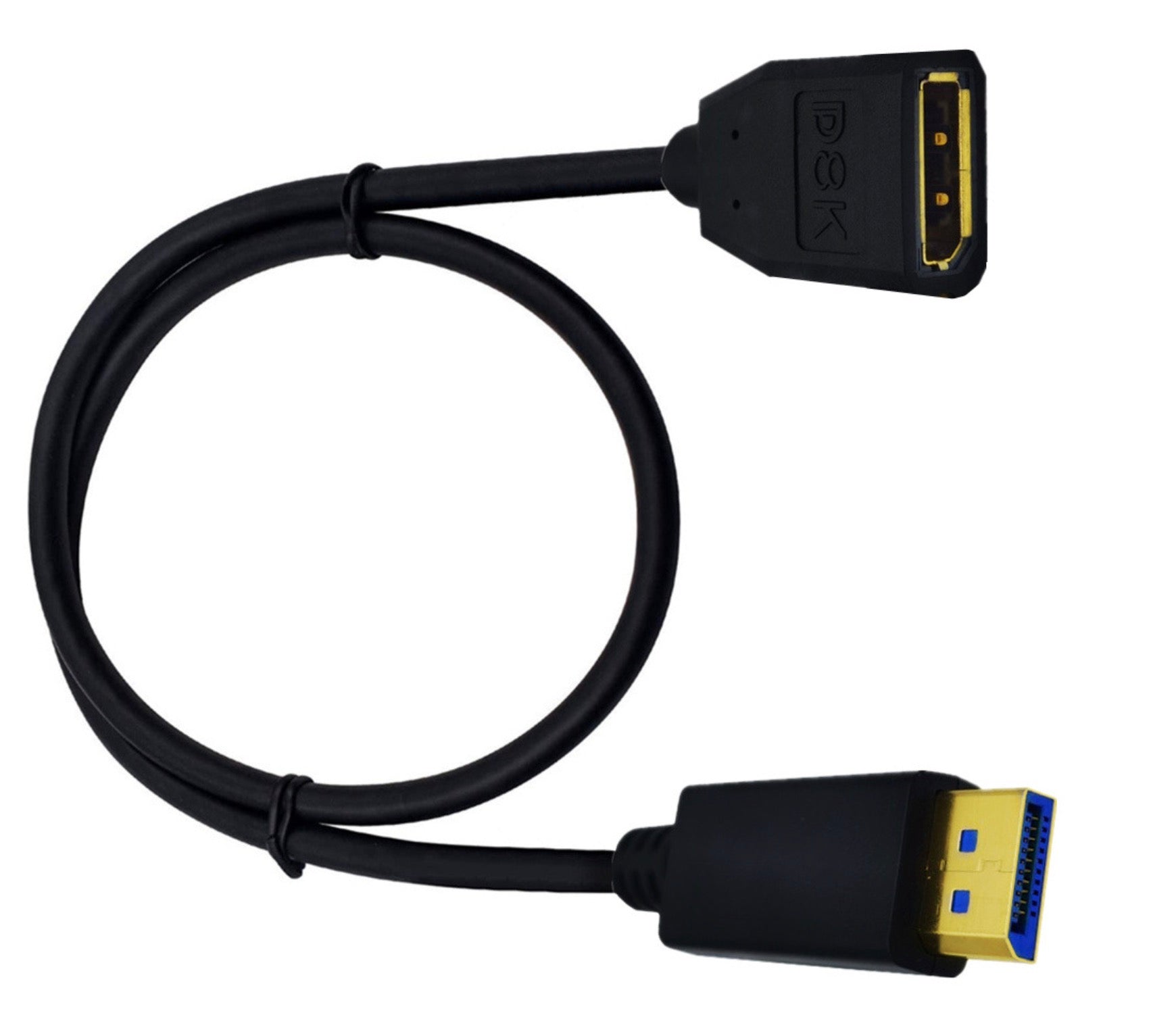 8K DisplayPort 1.4 Male to Female Extension Cable HDR 8K@60Hz / 4K@144Hz