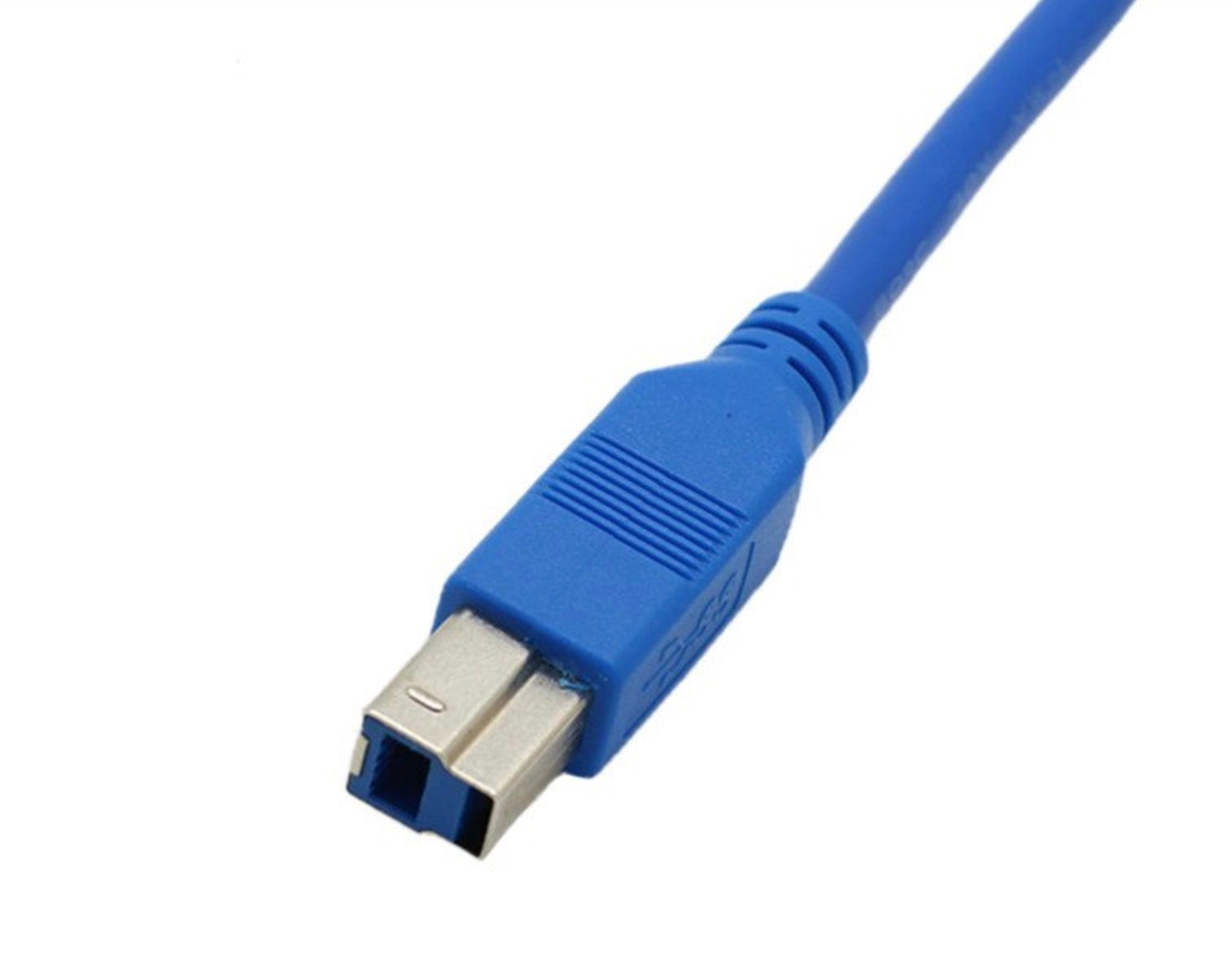 USB 3.0 Type B Male to Female Printer Extension Cable with Panel Mount 50cm