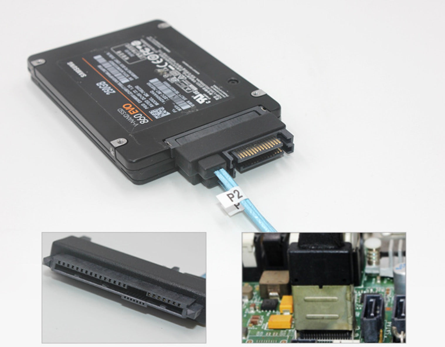 Internal Mini SAS 36Pin SFF-8087 to 4 x 29Pin SFF-8482 SATA Power Cable
