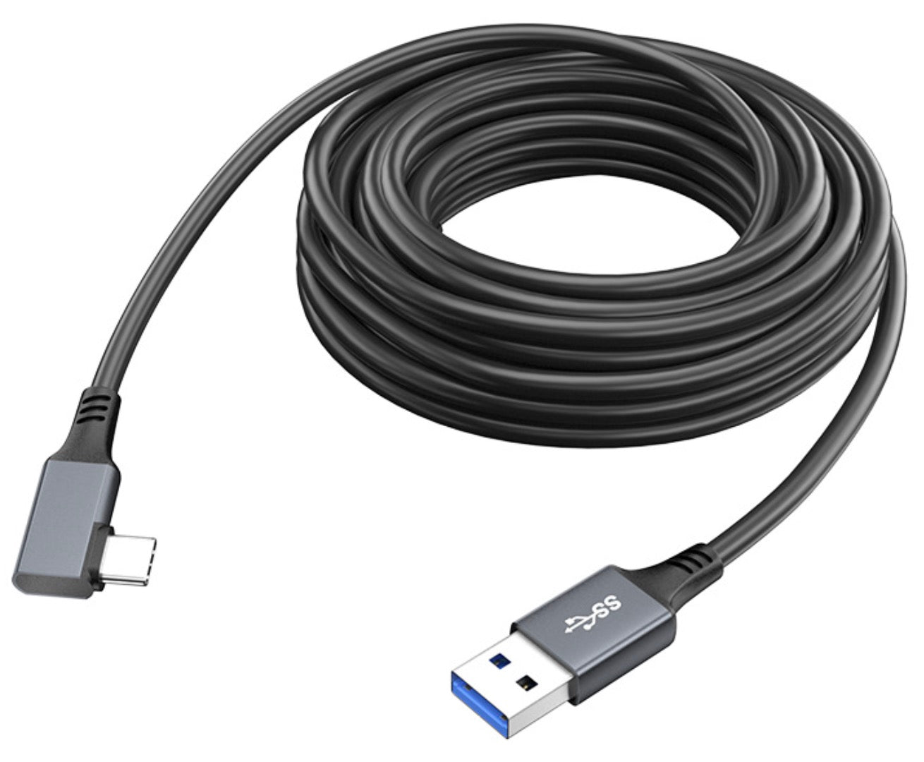 USB-C to USB 3.0 A Male 3A 5Gbps Data Charge Cable For Oculus Quest 2 VR Link 6m / 7m