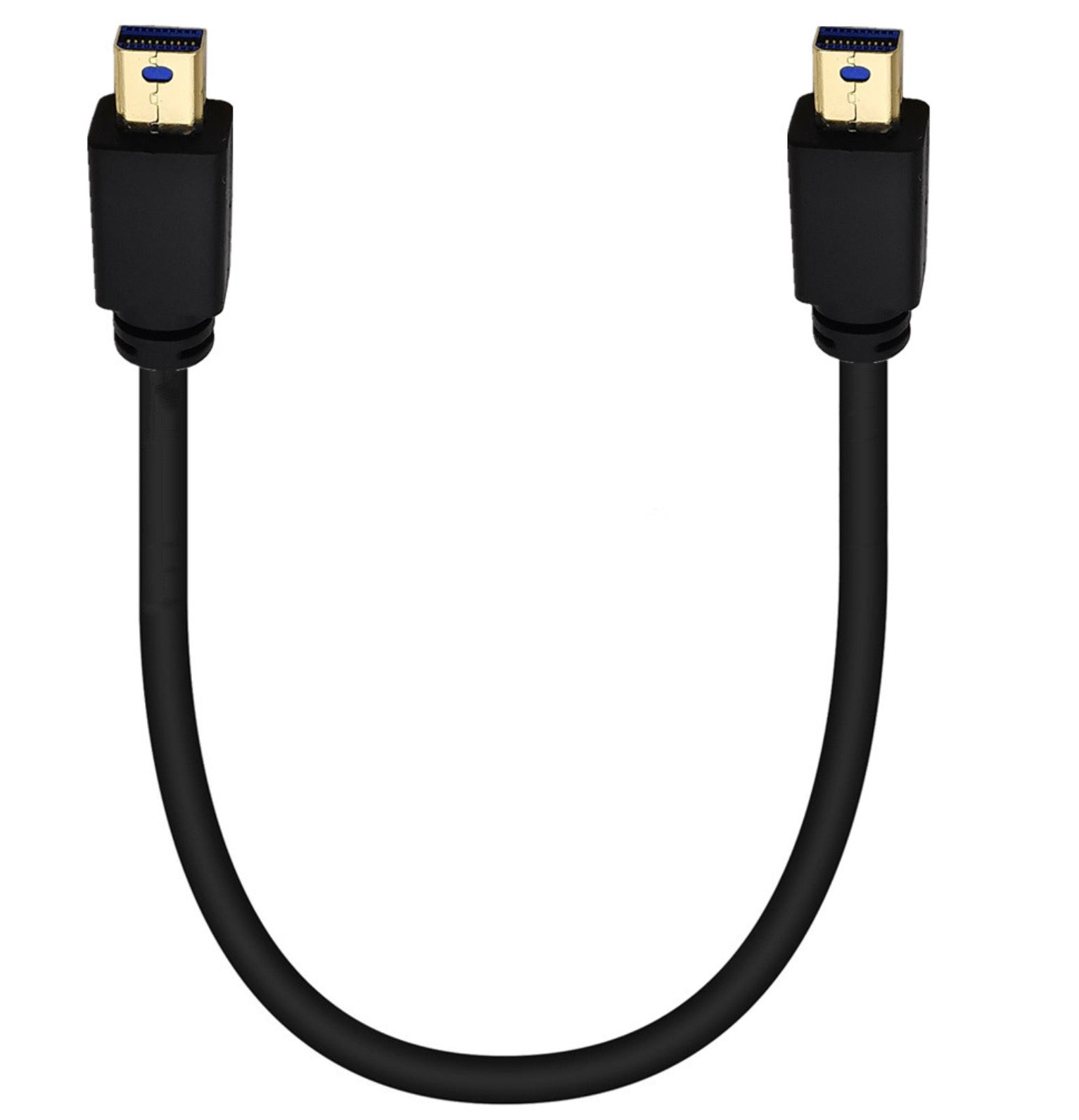 8K 1.4 Mini Displayport Male to Mini DP Male Video Cable With HBR2- 0.3m