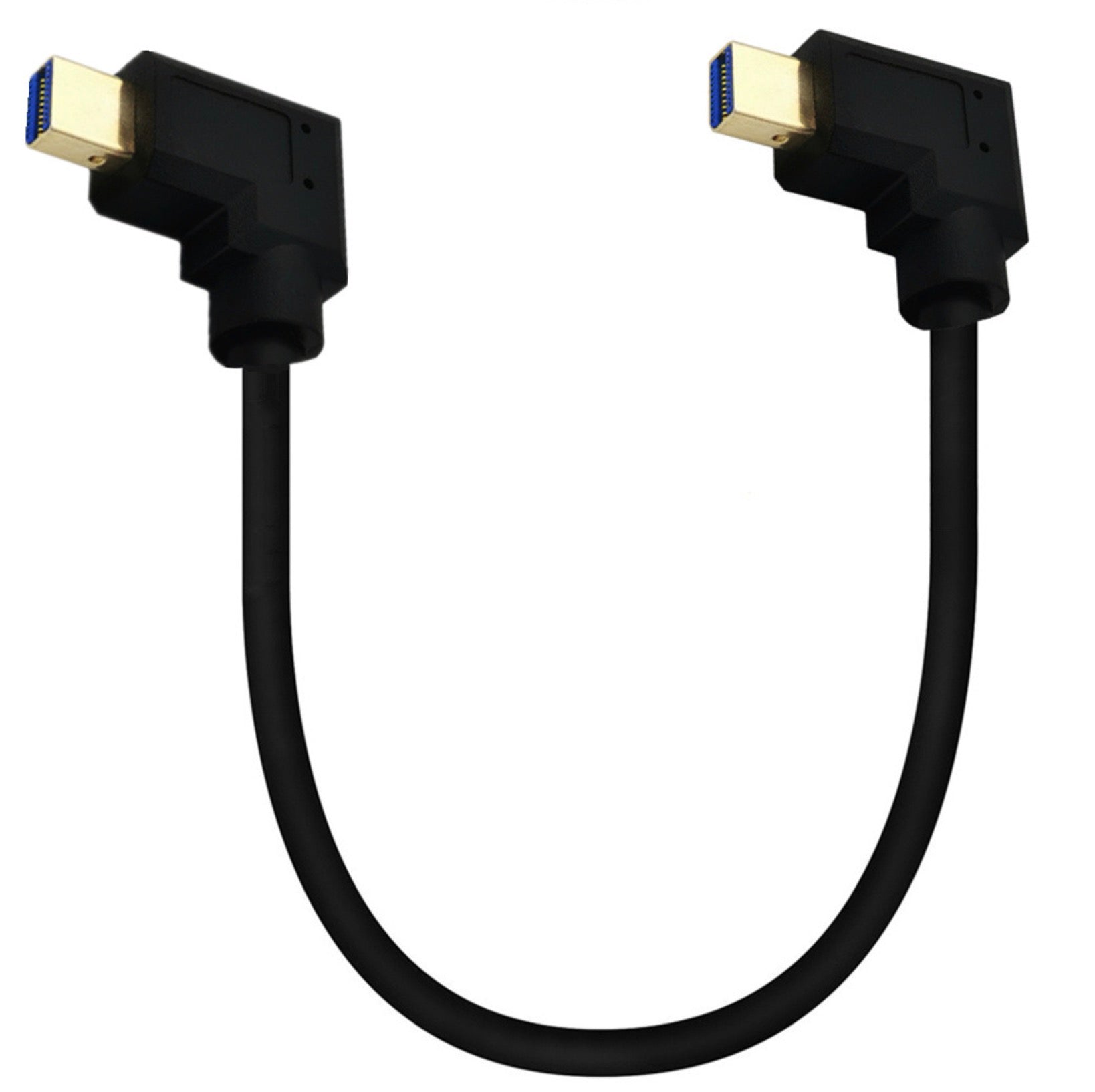 Mini Displayport Male to Male Angled Video Extension Cable 8k 1.4 60Hz 30cm