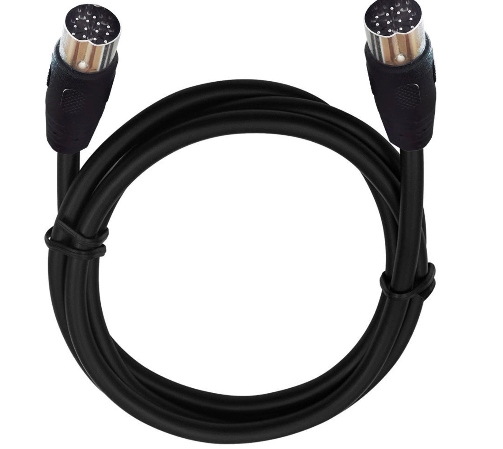 13 Pin Din Male to Male Audio Cable Ham Radio, Kenwood, Icom