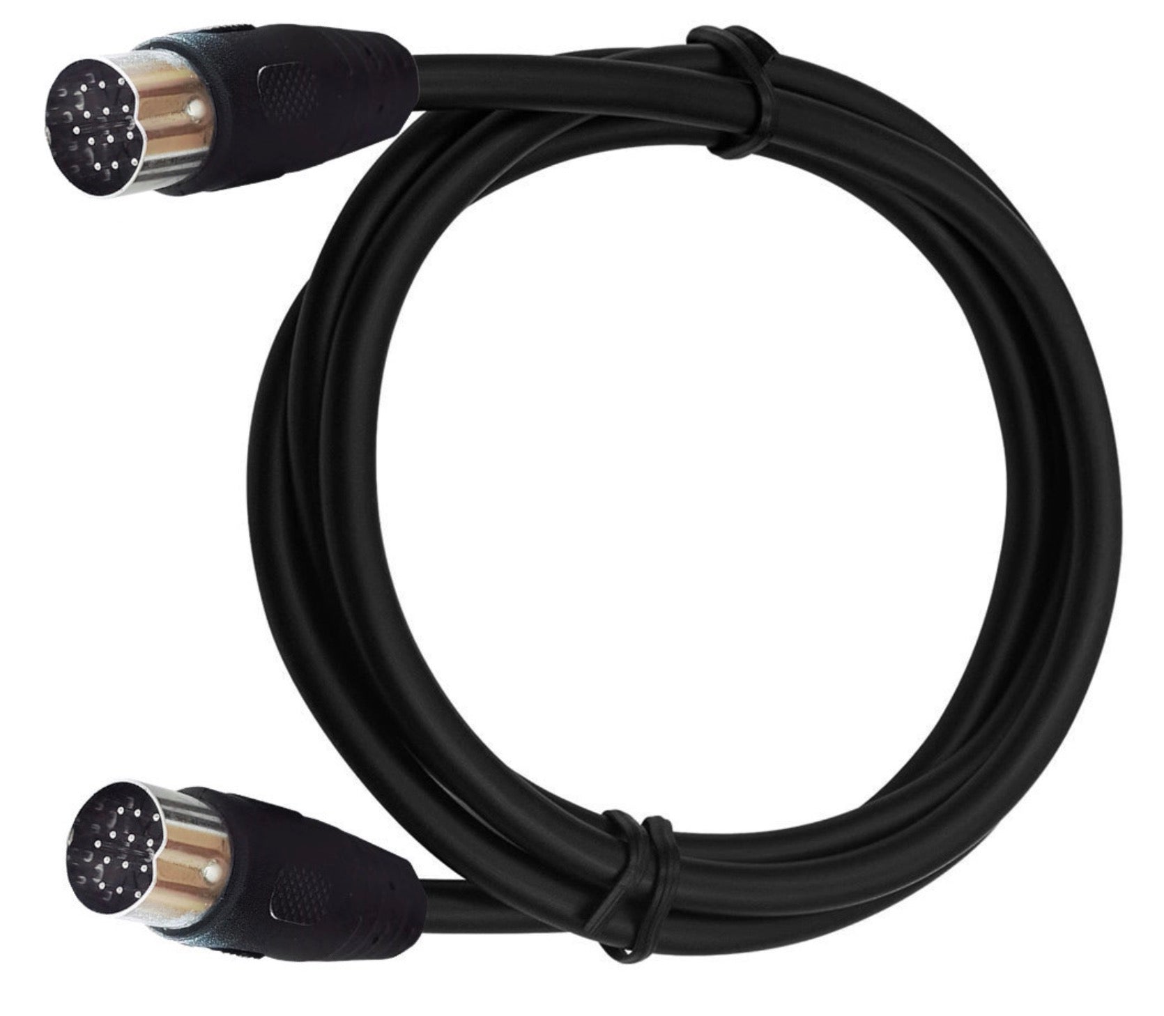 13 Pin Din Male to Male Audio Cable Ham Radio, Kenwood, Icom