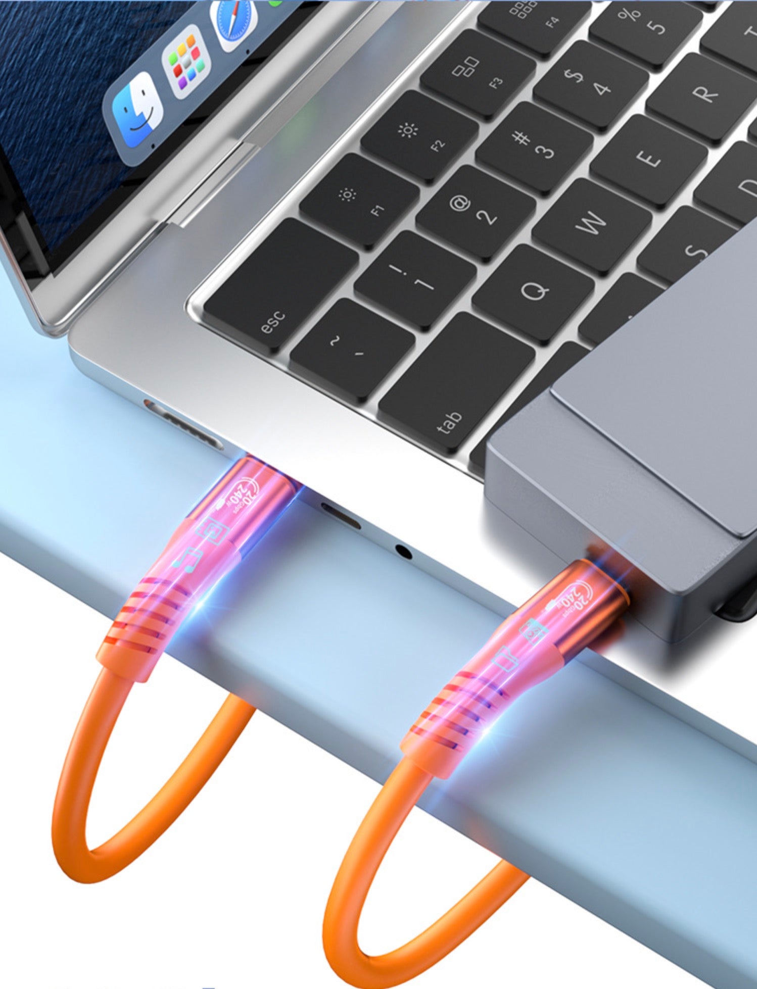 USB 3.2 USB-C to USB-C PD Charging Cable 240W 20Gbps