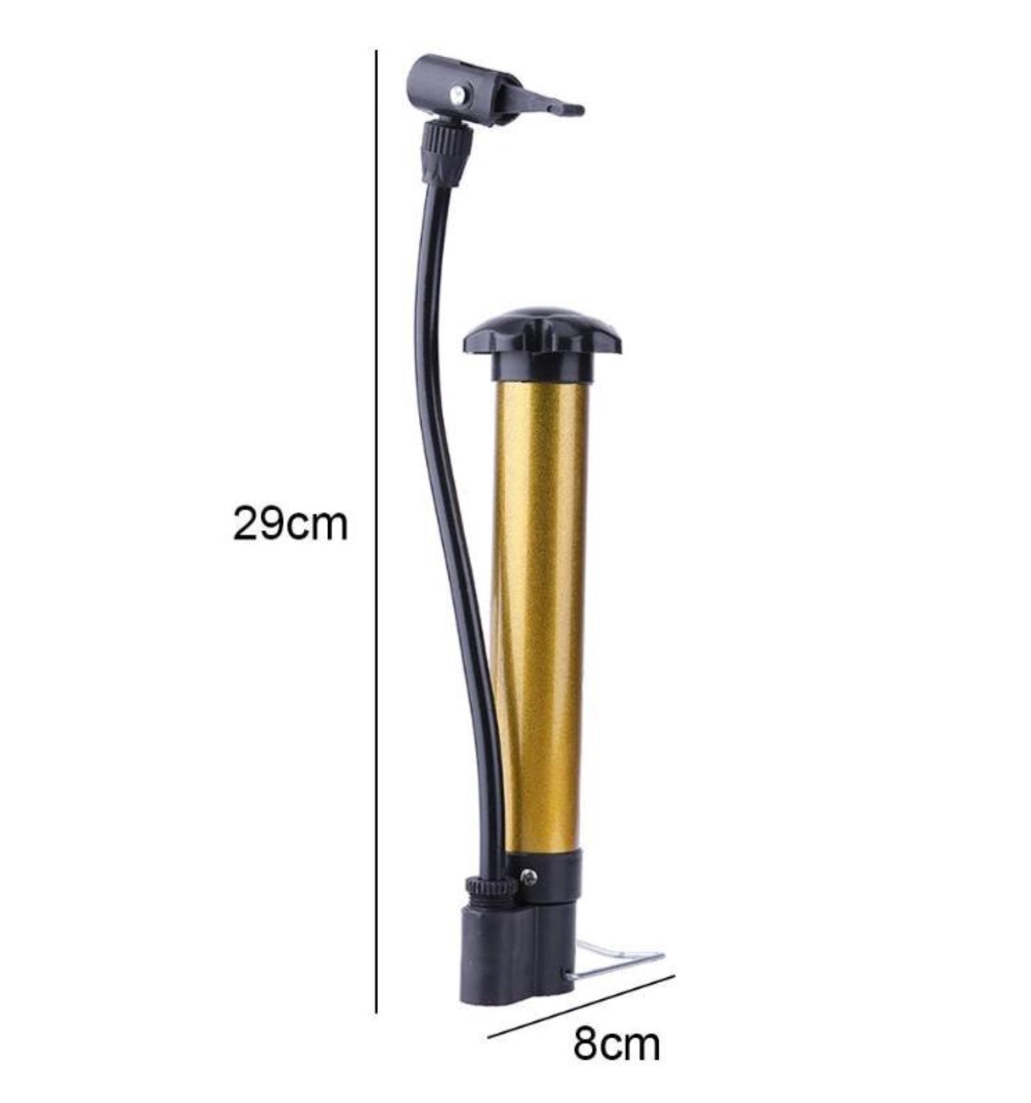 Portable Mini Bicycle Pump High Pressure Cycling Hand Air Pump Ball Tire Inflator MTB Mountain Bike Pump