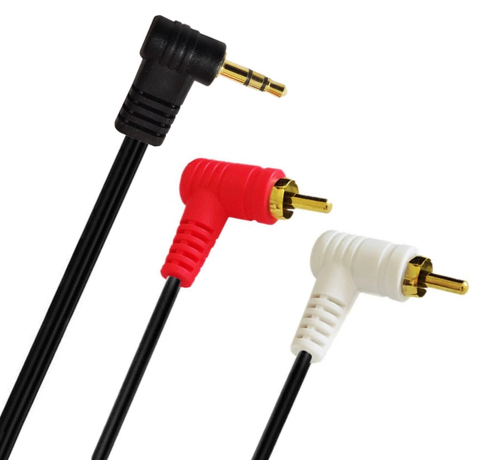 3.5mm 1/8 Stereo Mini Jack Male to 2 Male RCA Audio Cable 0.25m / 1.5m
