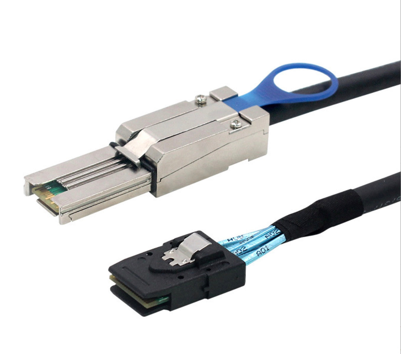 Mini SAS 26 Pin SFF-8088 to Mini SAS 36 Pin SFF-8087 External Data Cable 1m