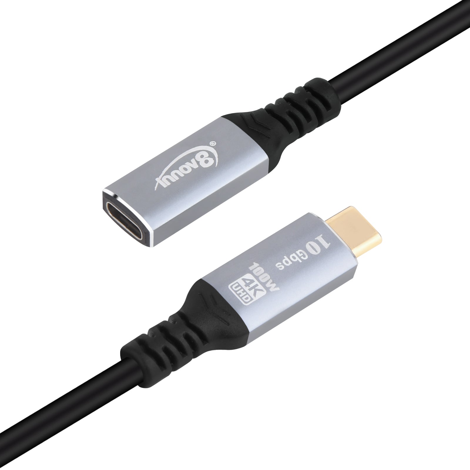 USB-C 3.1 Male to USB-C Female Gen 2 (10Gbps) Extension Cable Compatible with Thunderbolt 3 2m
