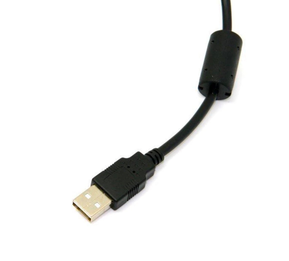 USB 2.0 Left Angle Mini USB 5 Pin cable with extended 5 metre length for charging and data transfer