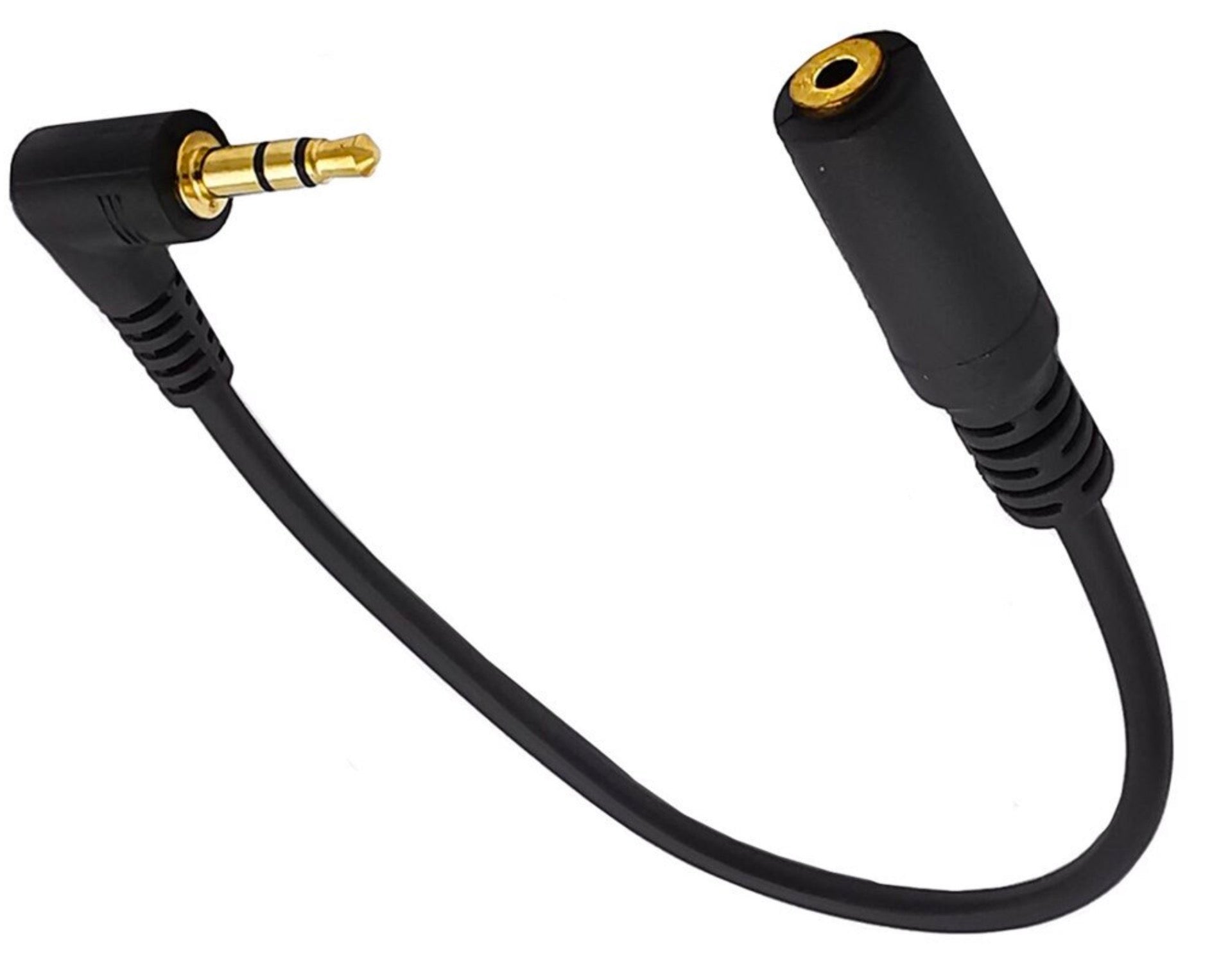 3.5mm 3 Pole Male to 2.5mm 3 Pole Female Stereo Audio Adapter Cable 0.2m