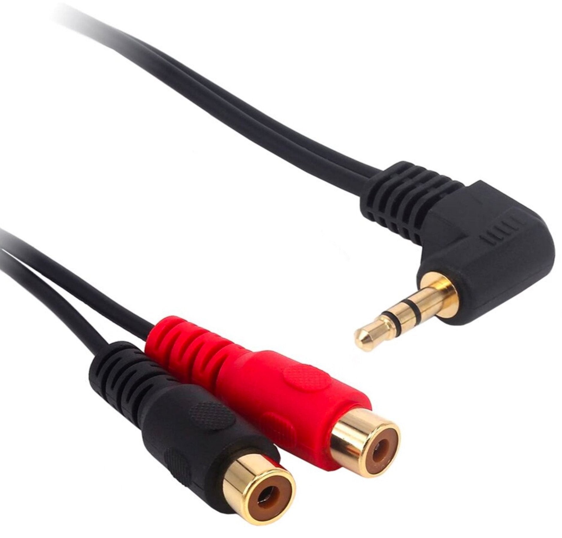 3.5mm to left and right RCA phono adapter cable