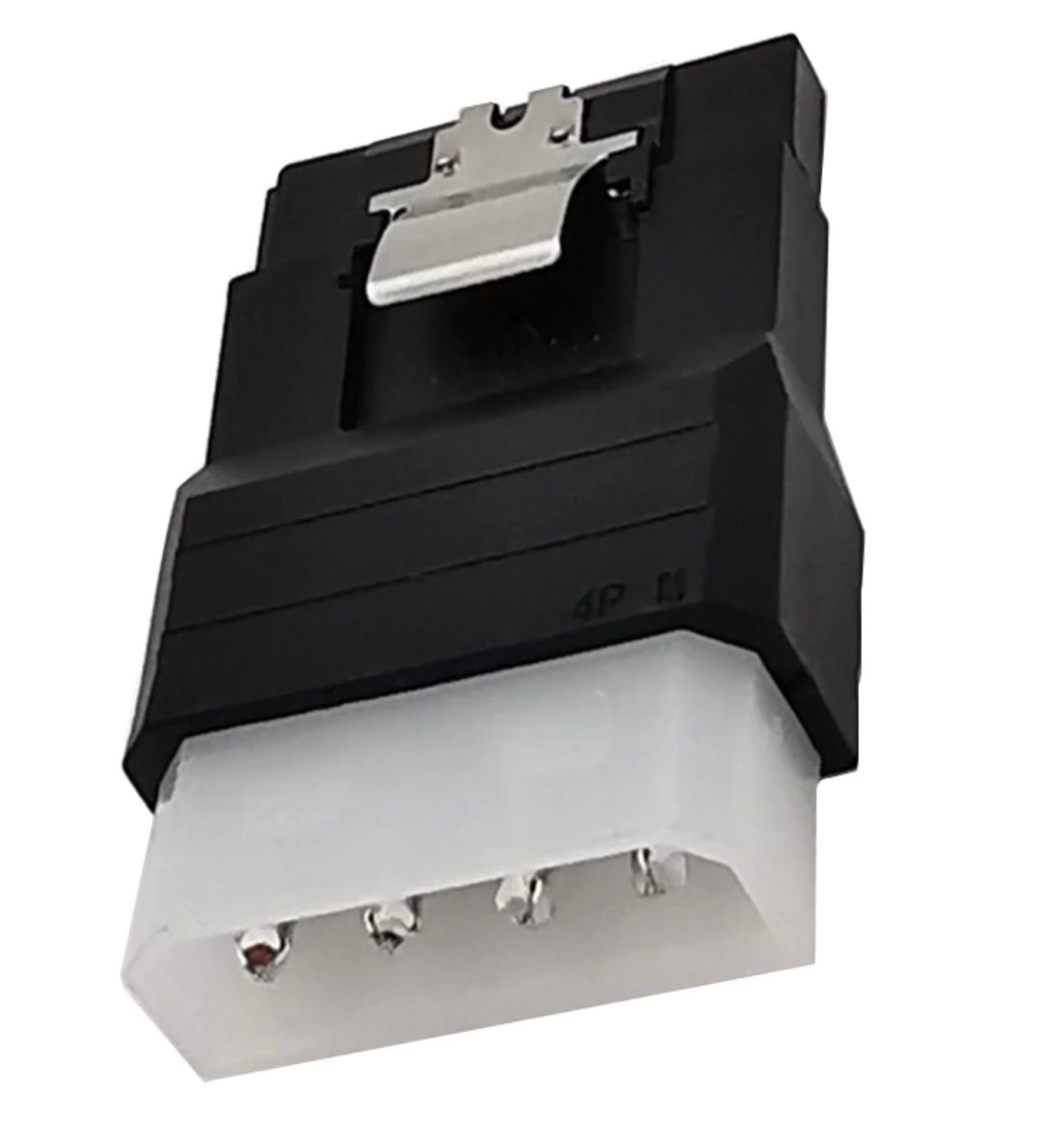 4-Pin Molex male to SATA 15-pin female power adapter for desktop PC power supplies