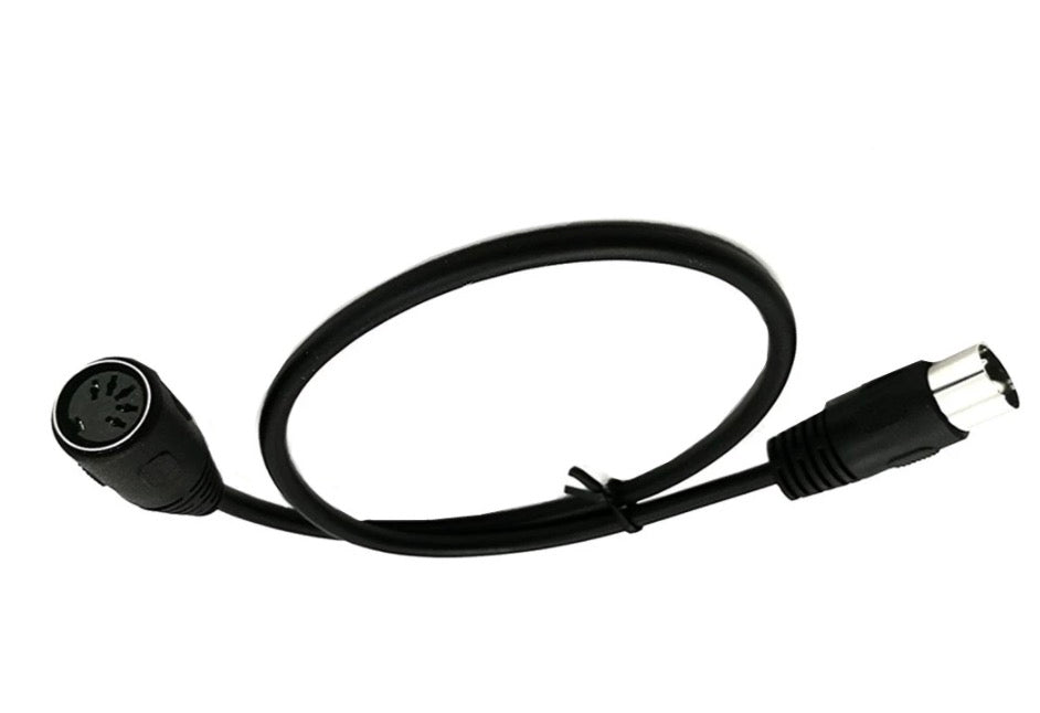 5-pin DIN MIDI cable for keyboard and synthesizer