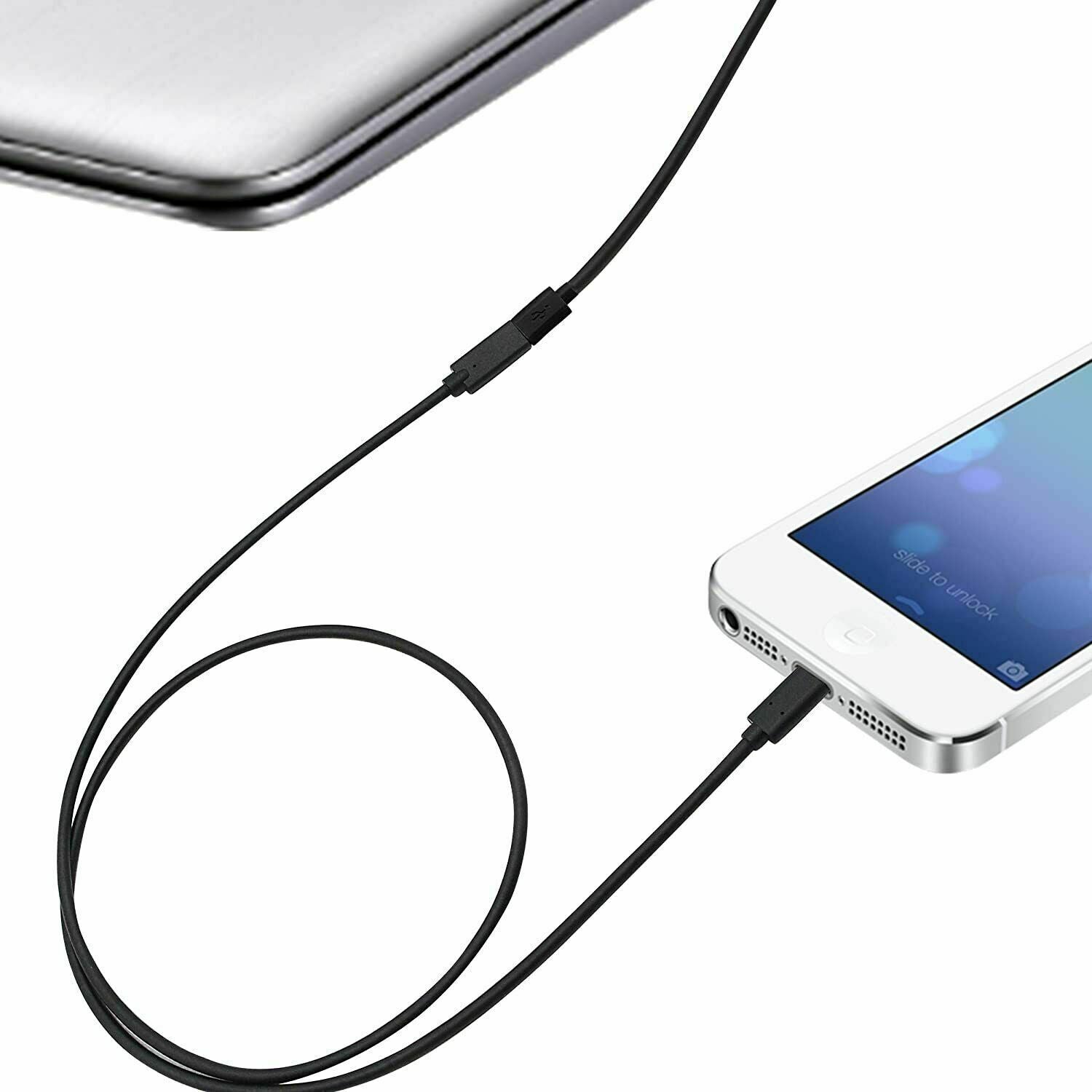 USB 3.1 Type-C Male to Female Fast Charging Extension Cable