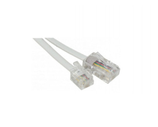 Hypertec 911743-HY RJ11 to RJ45 Telephone Cable White 3m / 7m / 10m