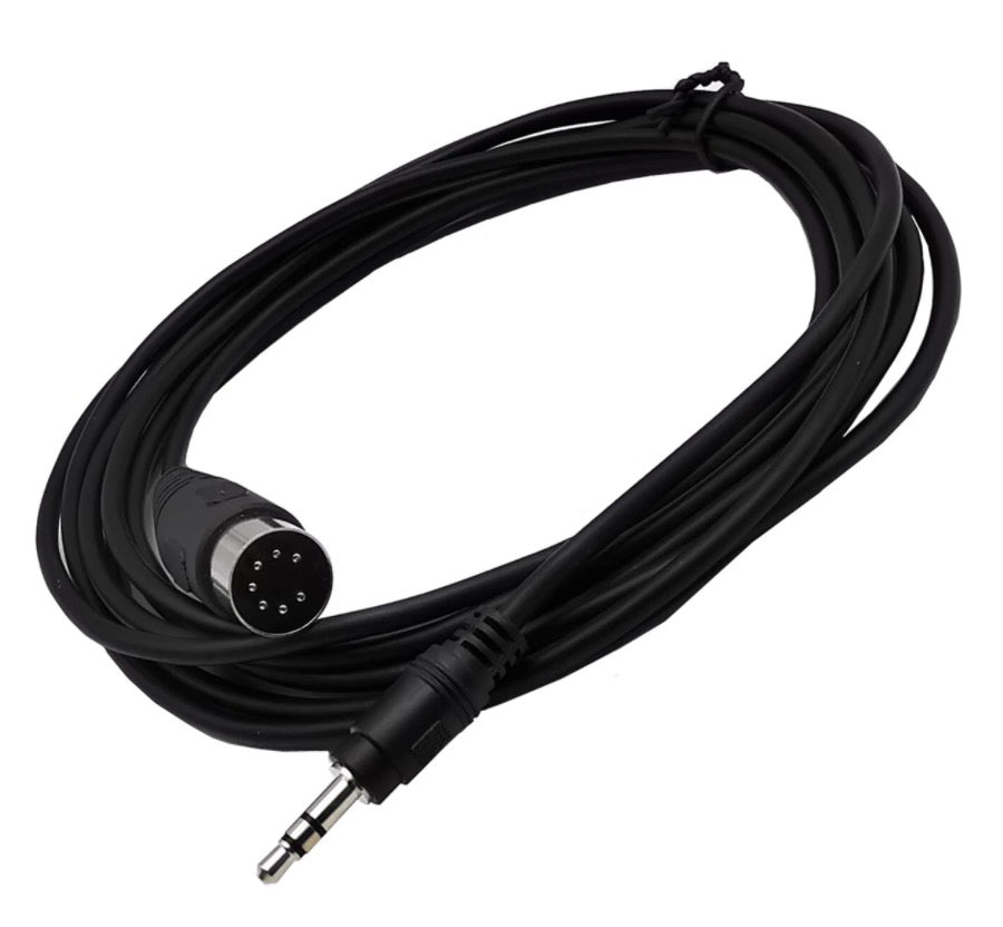 7 pin DIN to 3.5mm audio cable