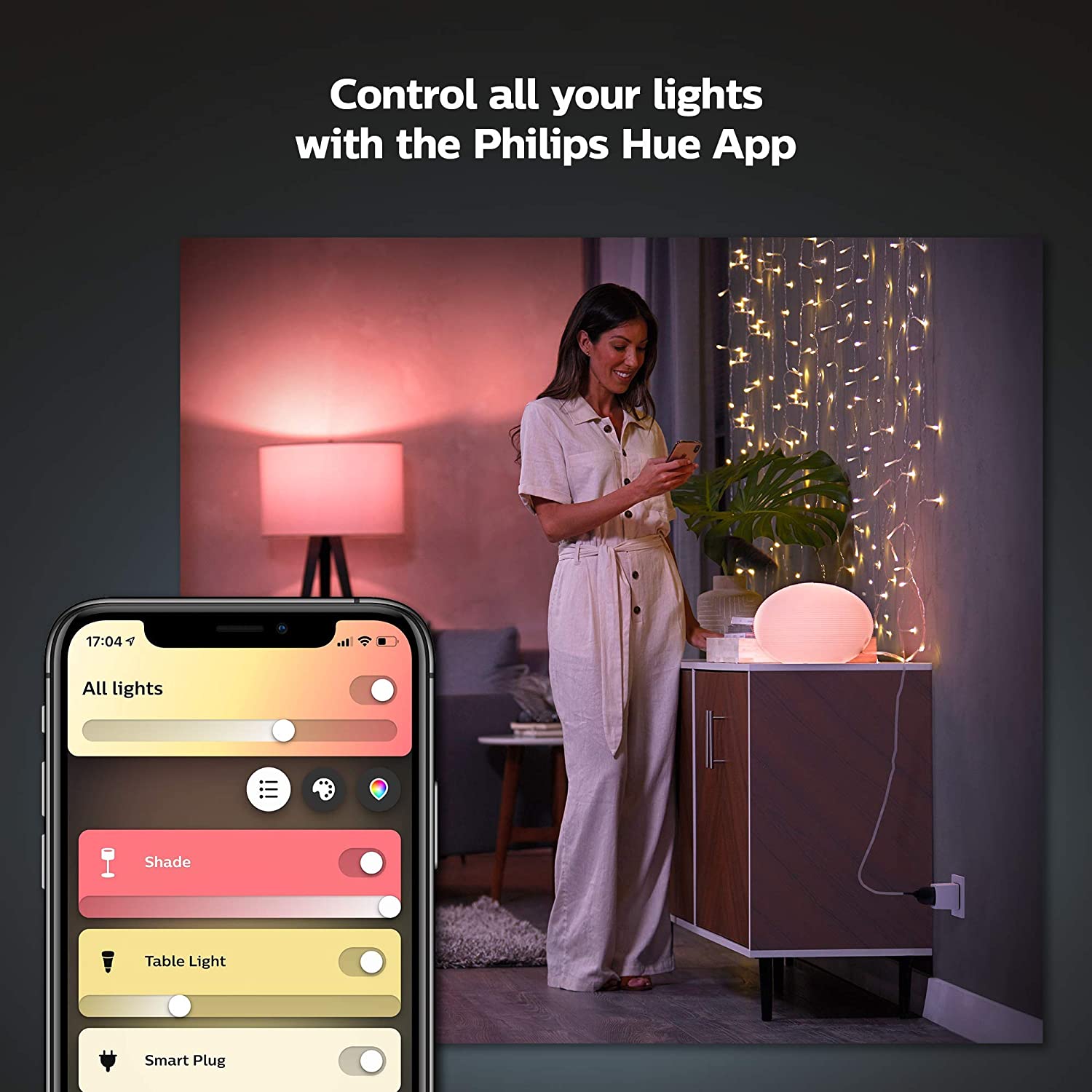 Philips Hue Smart Plug with Bluetooth - Works with Alexa and Google Assistant