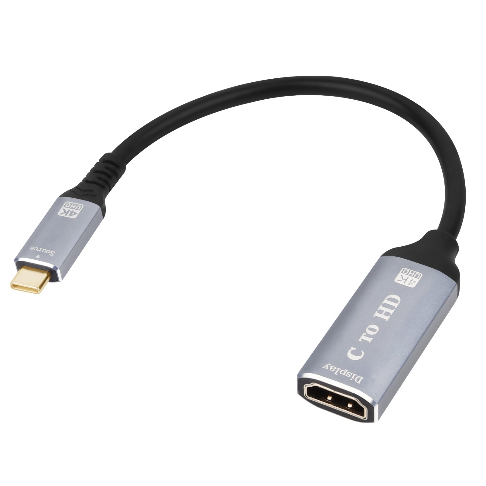 USB-C Male to HDMI (4K@30Hz) Female Adapter Cable 0.2m