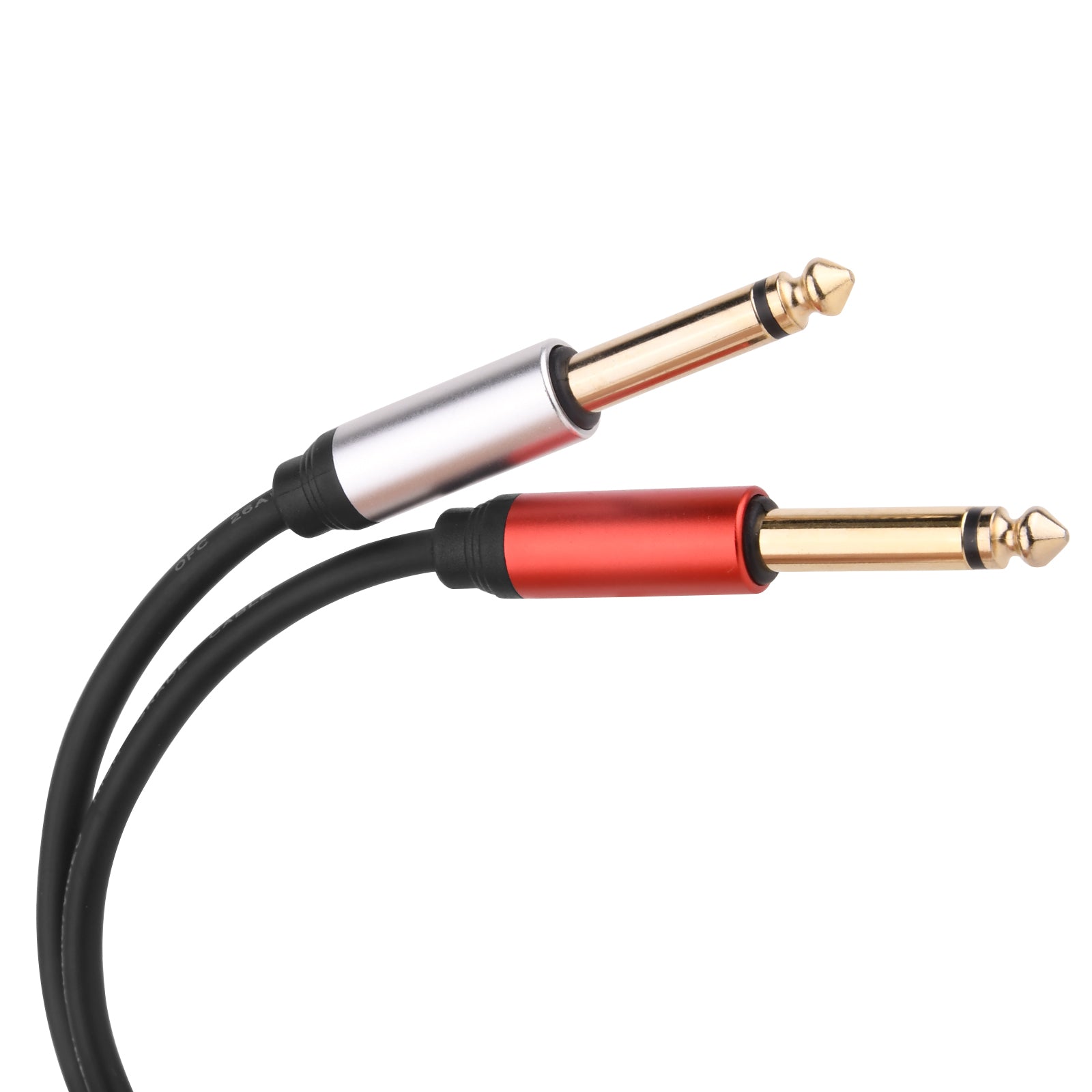 Cable connected to a mixer and amplifier