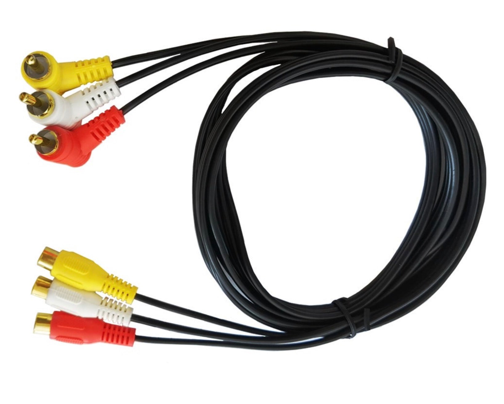 Composite AV extension cable 1.5m for home cinema