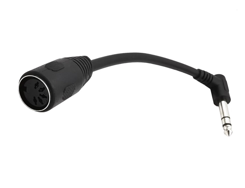 Electronic organ audio cable DIN to jack