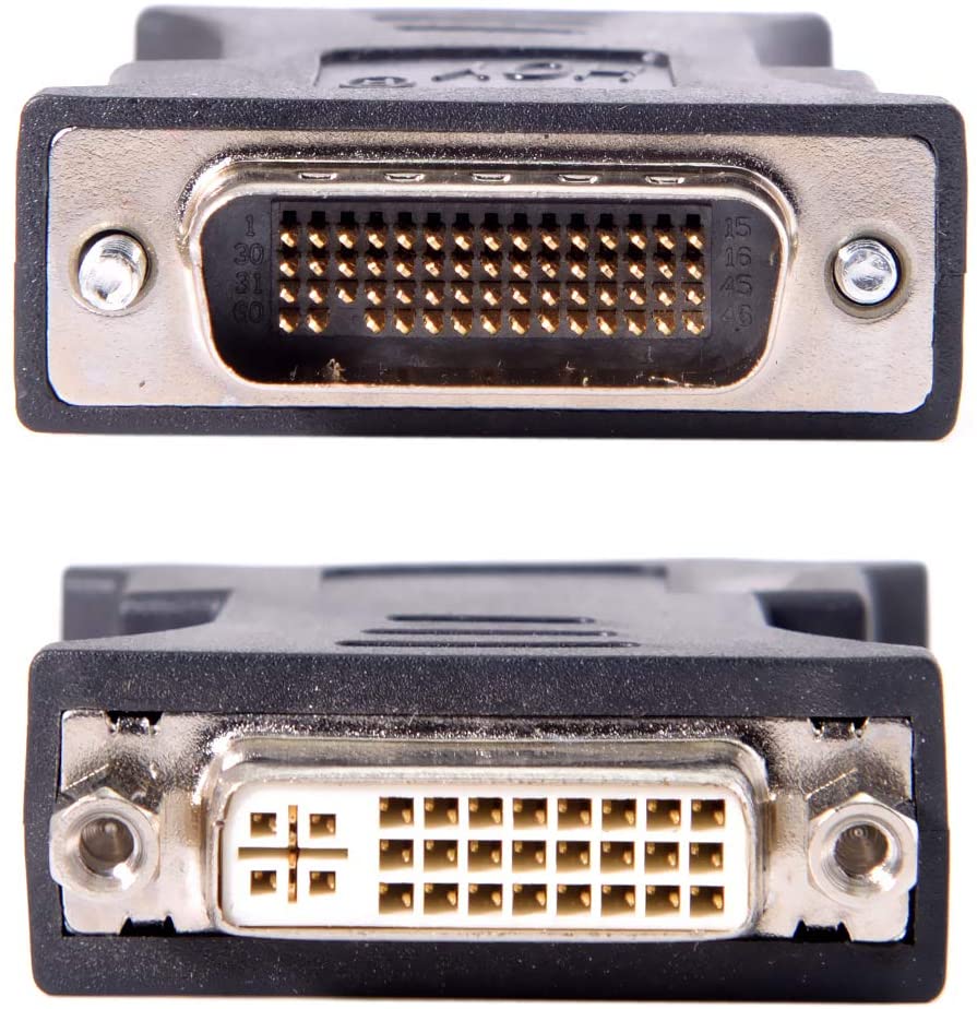 DMS 59Pin Male to DVI 24+5 Female Extension Adapter for PC Graphics Card