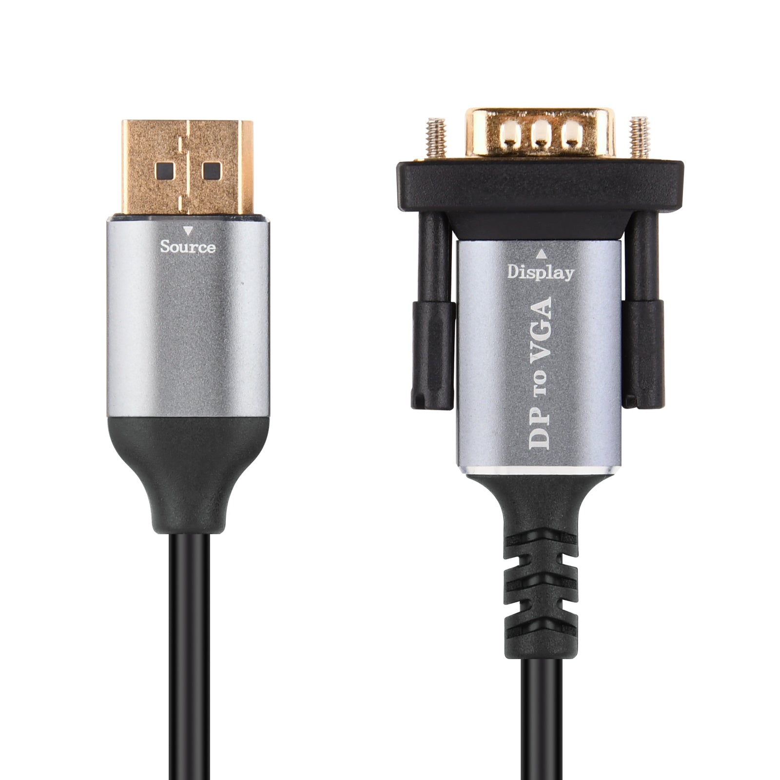 DisplayPort Male to VGA Male Video Cable (DP-VGA) 1.8m