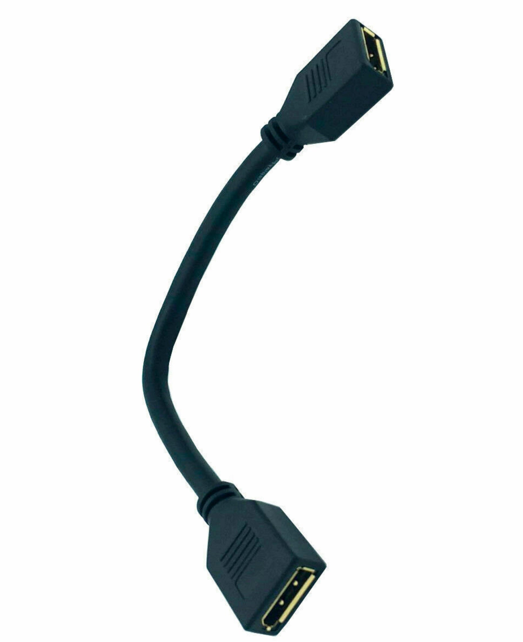 Displayport 1.2 Female to Female 4K Extension Cable 0.3m