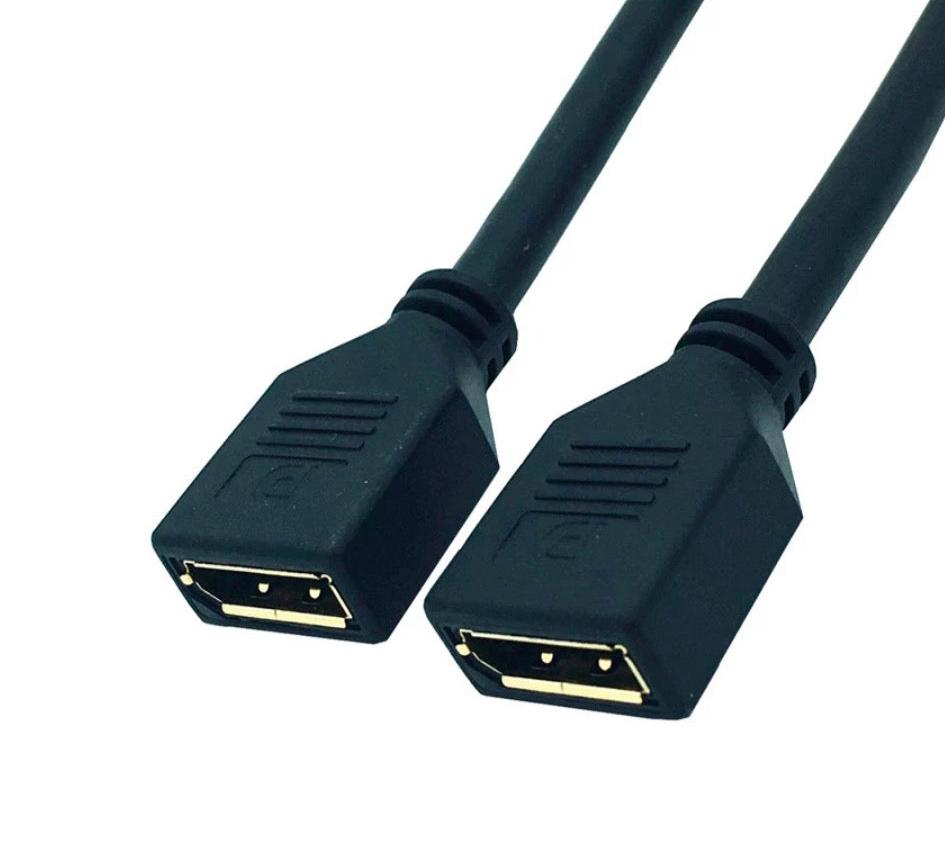DisplayPort 1.2 female to female extension cable 0.3m