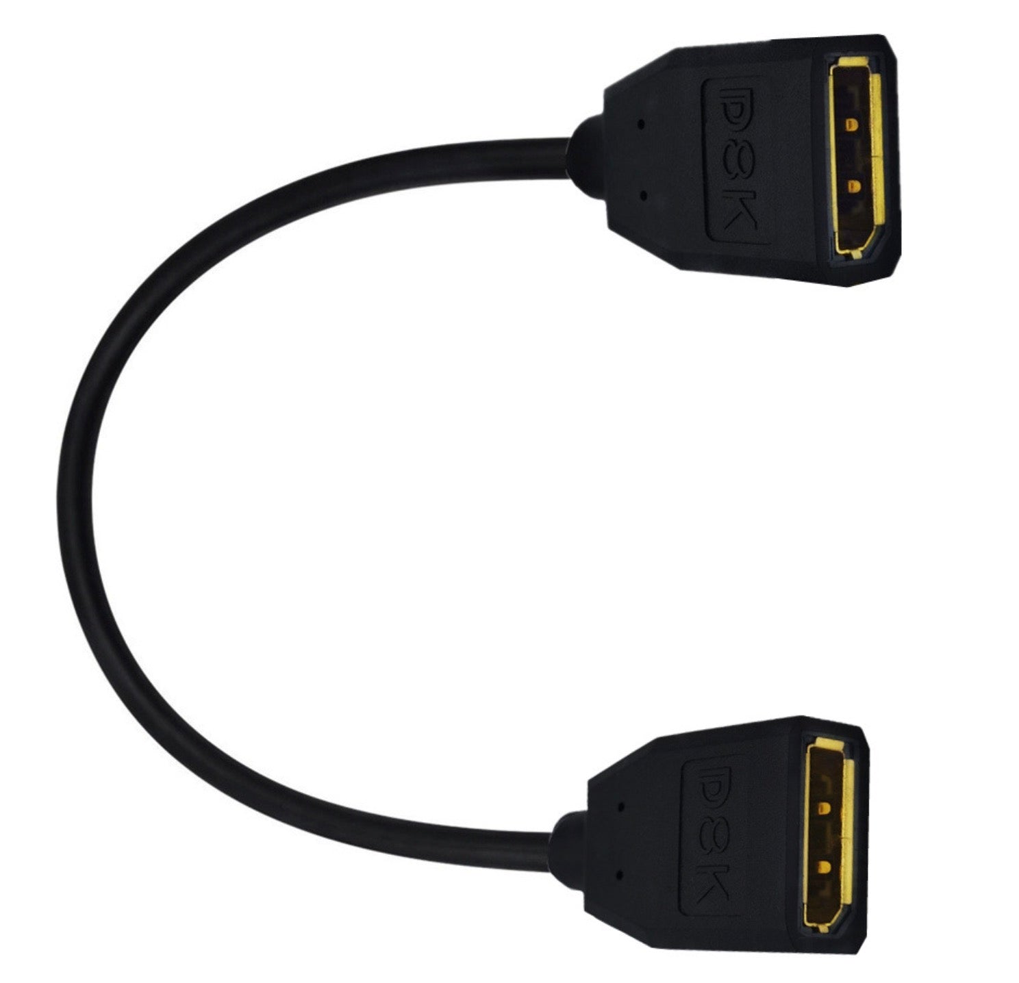 DisplayPort coupler connector close-up view