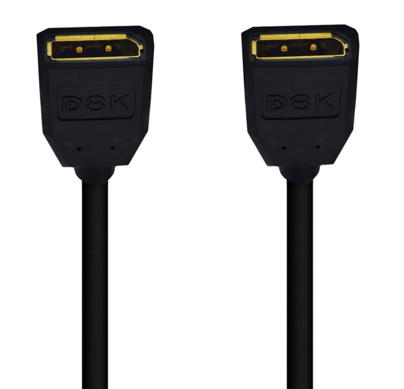 DisplayPort female to female adapter for extending DP cables