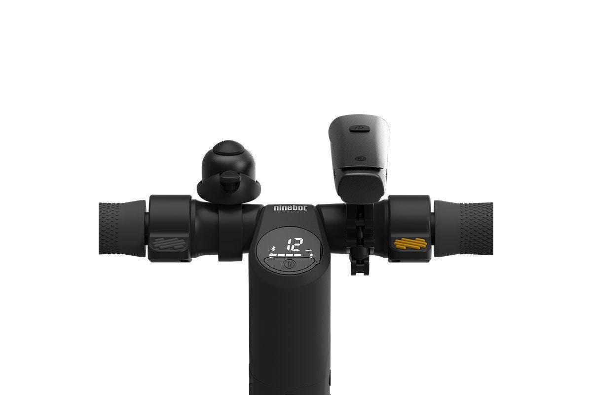 E-scooter headlight with anti-dazzle beam pattern