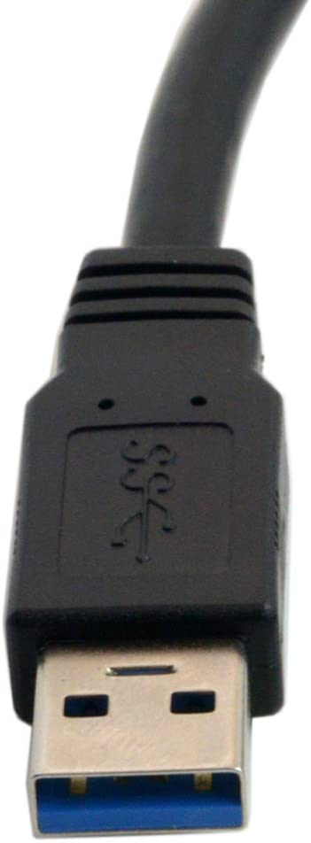 USB 3.0 Type-A female extension cable with mounting hardware 1