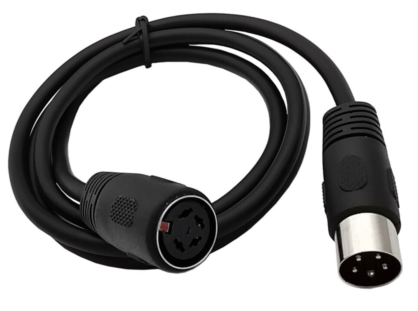 Full-size DIN extension cable for audio and DVR systems