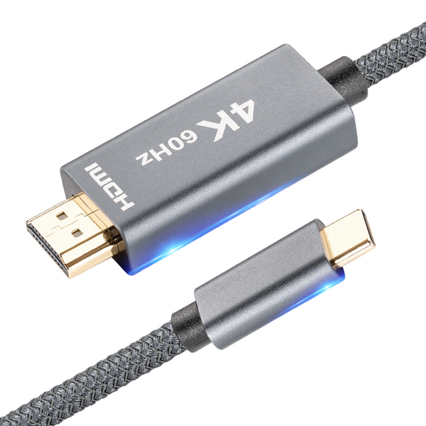 USB C to HDMI 4K 60Hz Cable Supports UHD 3D HDR Audio Video Sync