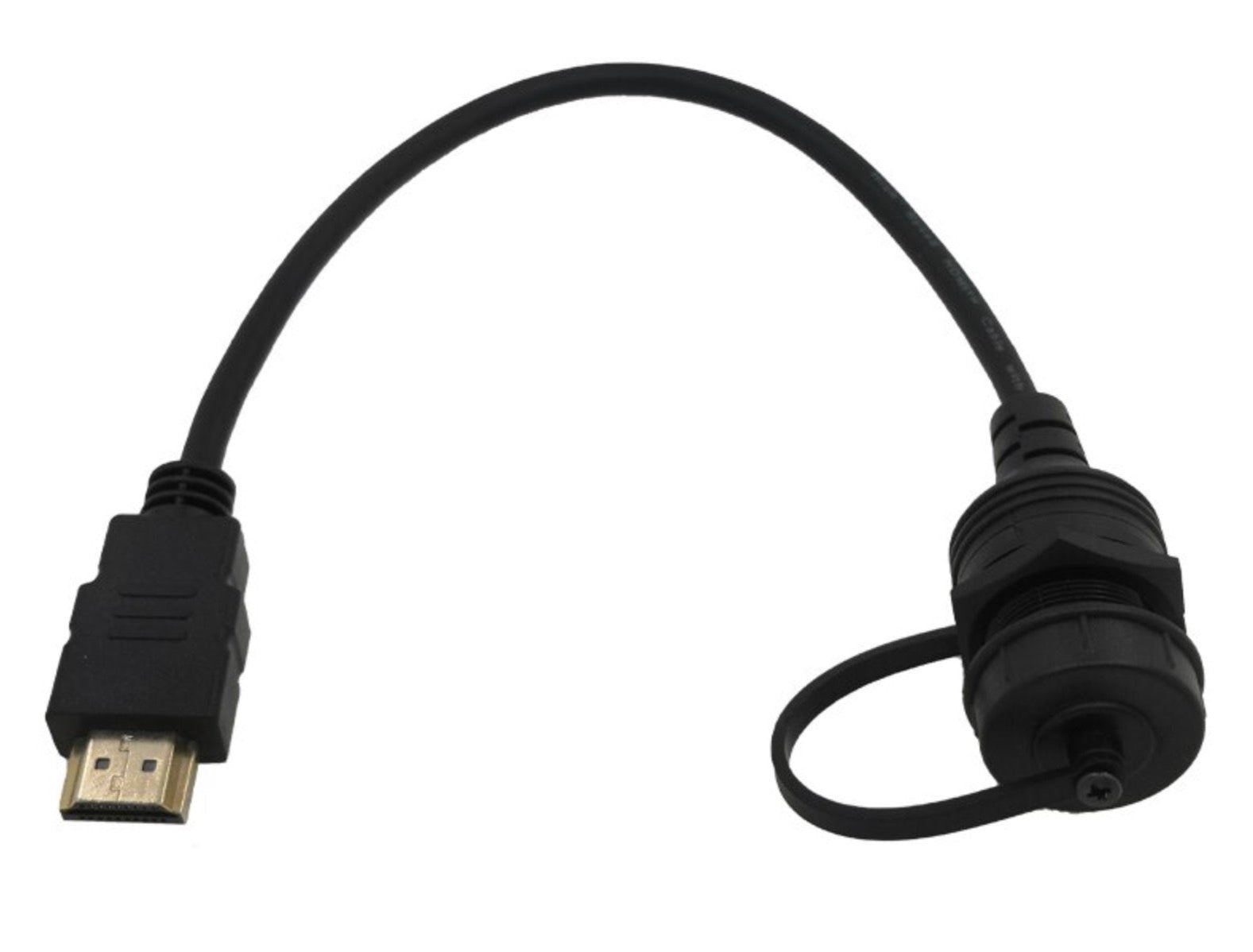 HDMI  male to female flush mount extension cable