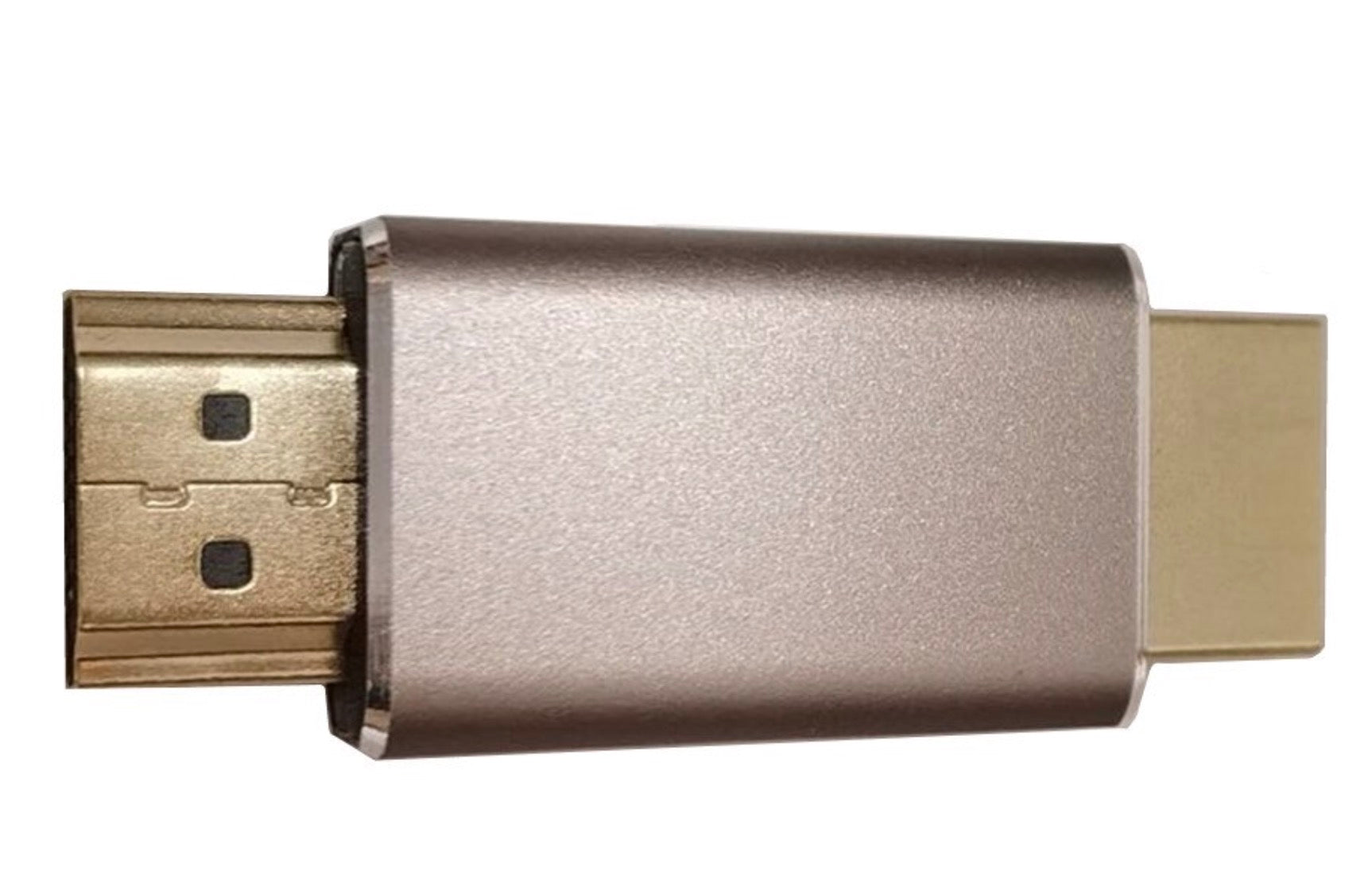HDMI male to male adapter aluminium housing