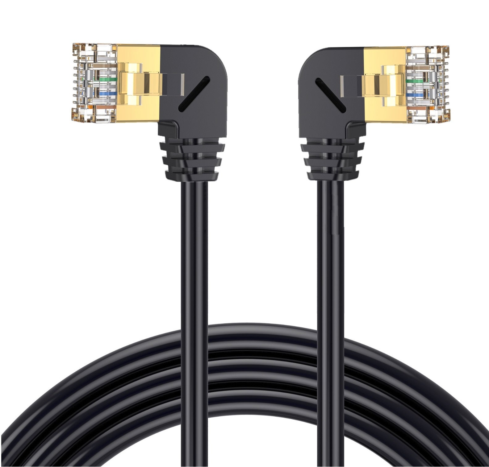 High speed CAT8 LAN cable for routers and switches