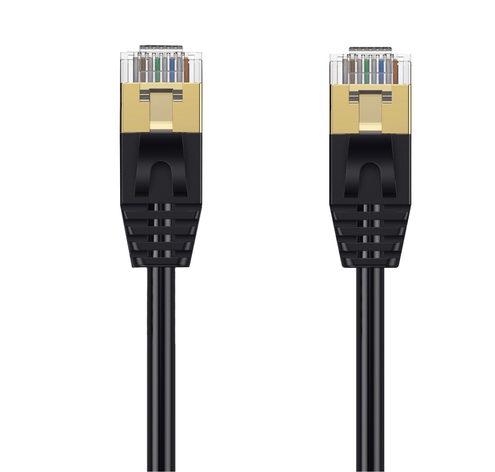 High speed CAT 8 network cable for gaming and servers